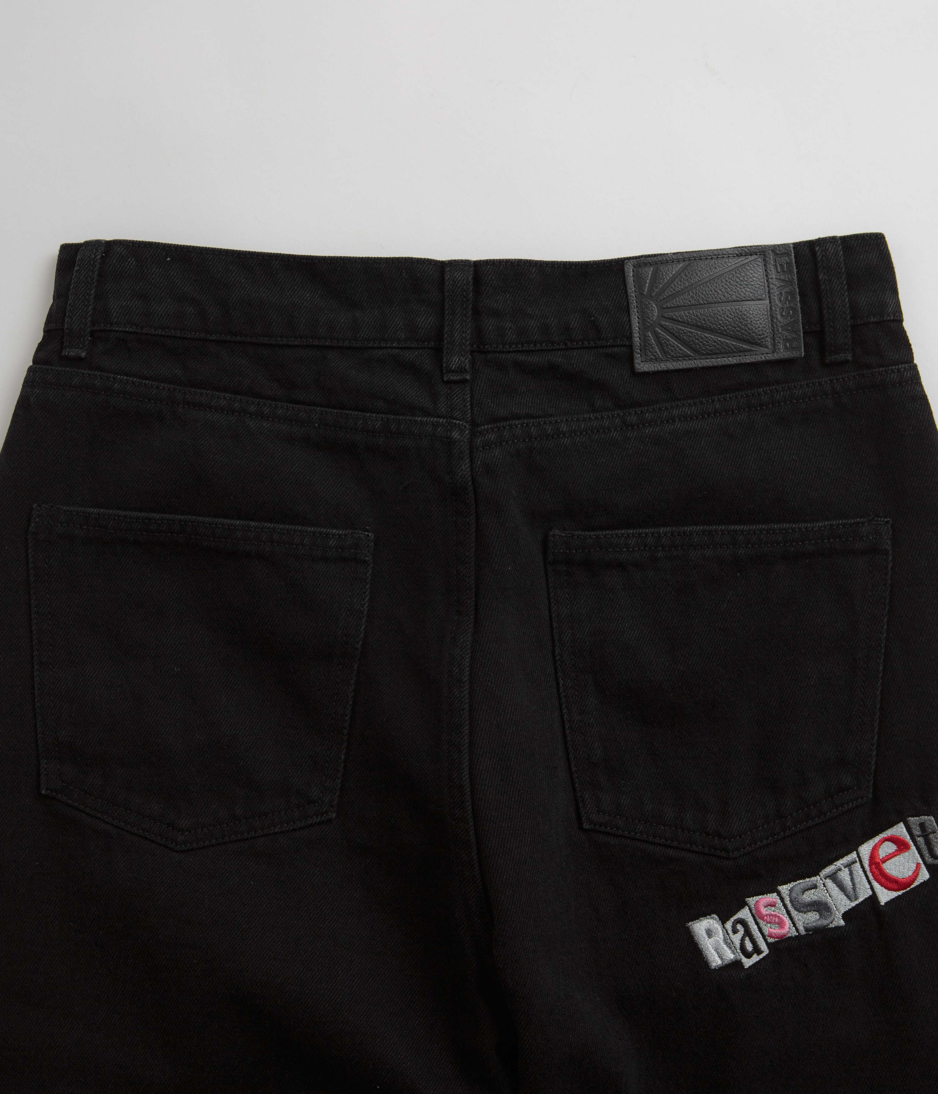 Rassvet Typo Classic Jeans - Black - Image 6