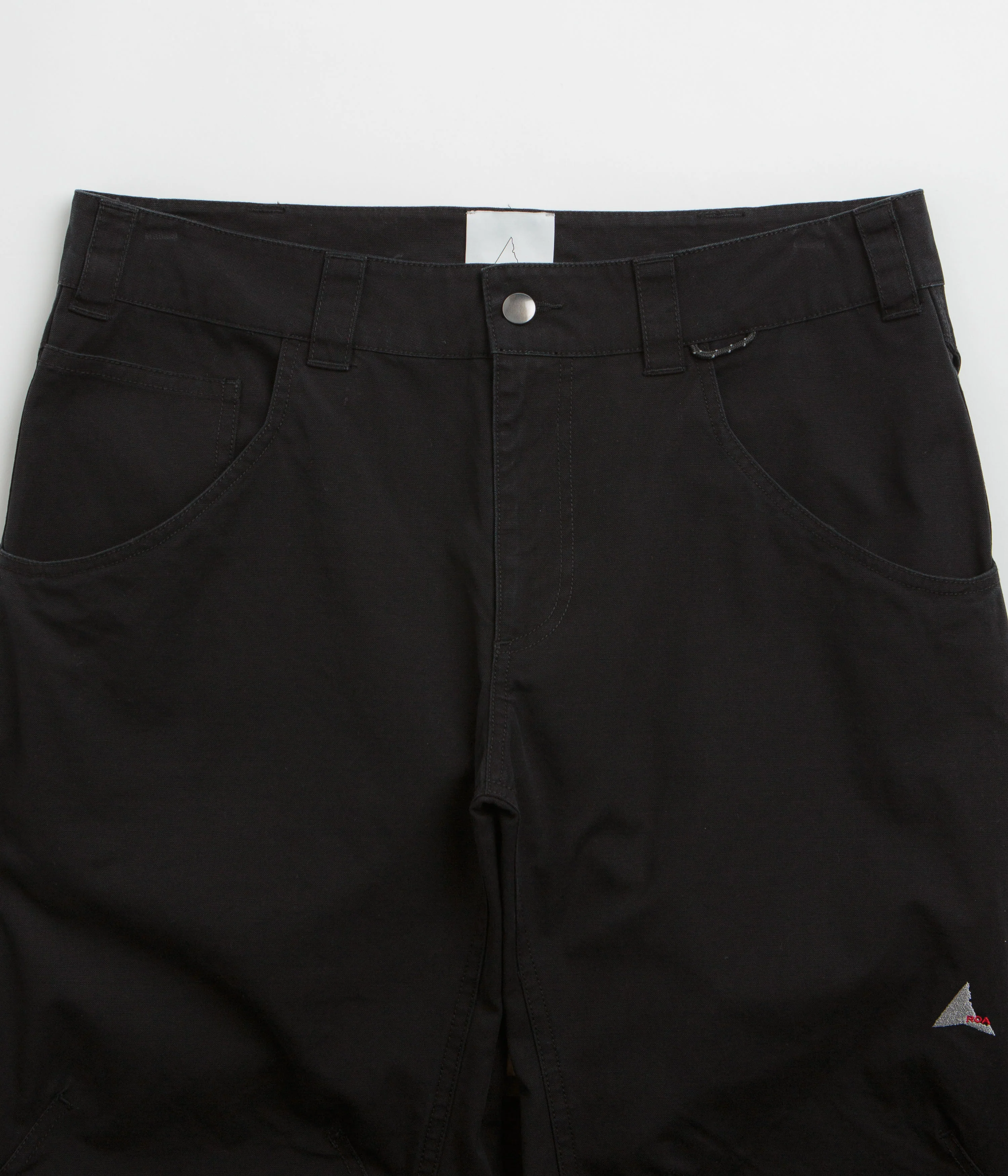 ROA Crimp Shaped Cotton Pants - Anthracite - Image 4