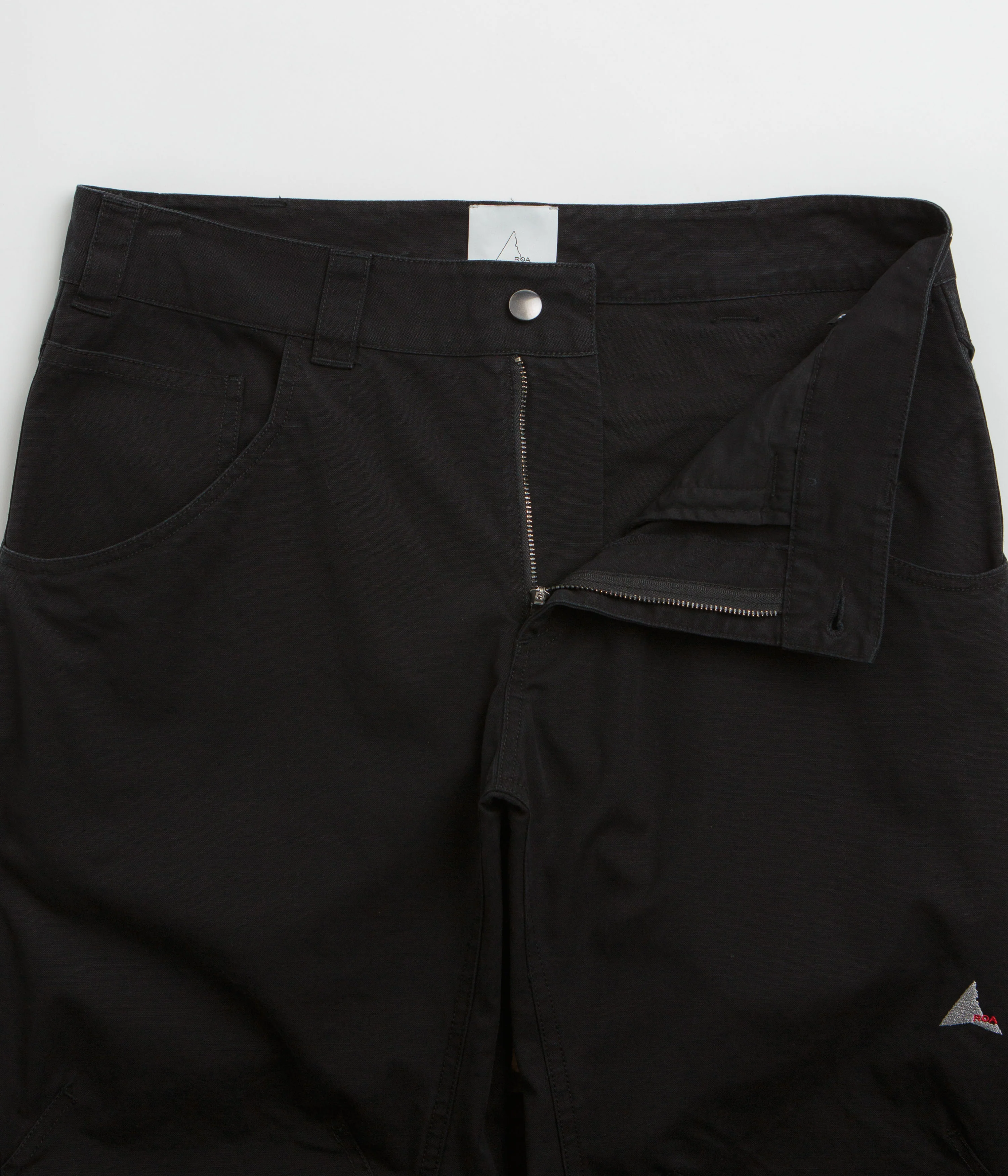 ROA Crimp Shaped Cotton Pants - Anthracite - Image 5