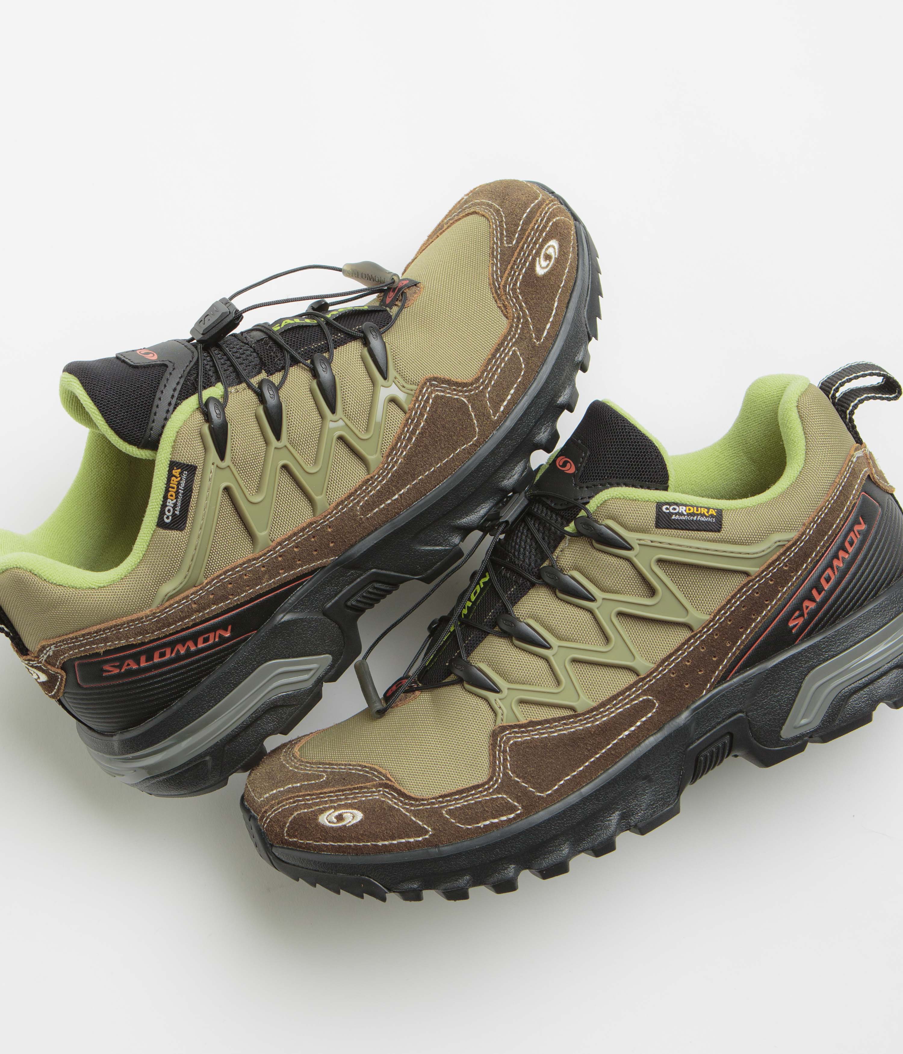 Salomon ACS+ Escape Shoes - Aloe / Dark Earth / Burnt Ochre - Image 3