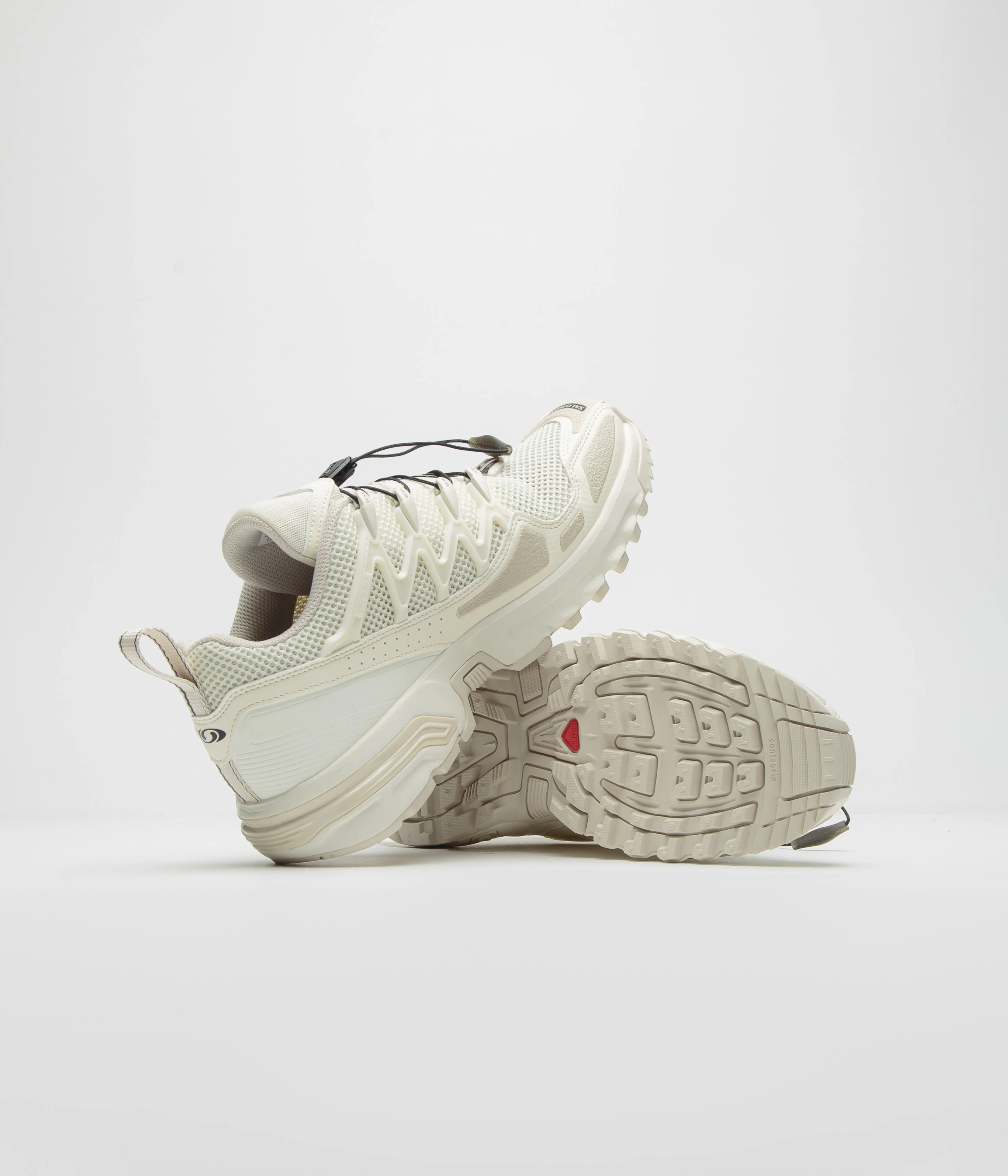 Salomon ACS+ OG Shoes - Vanilla Ice / Ebony / Silver - Image 5