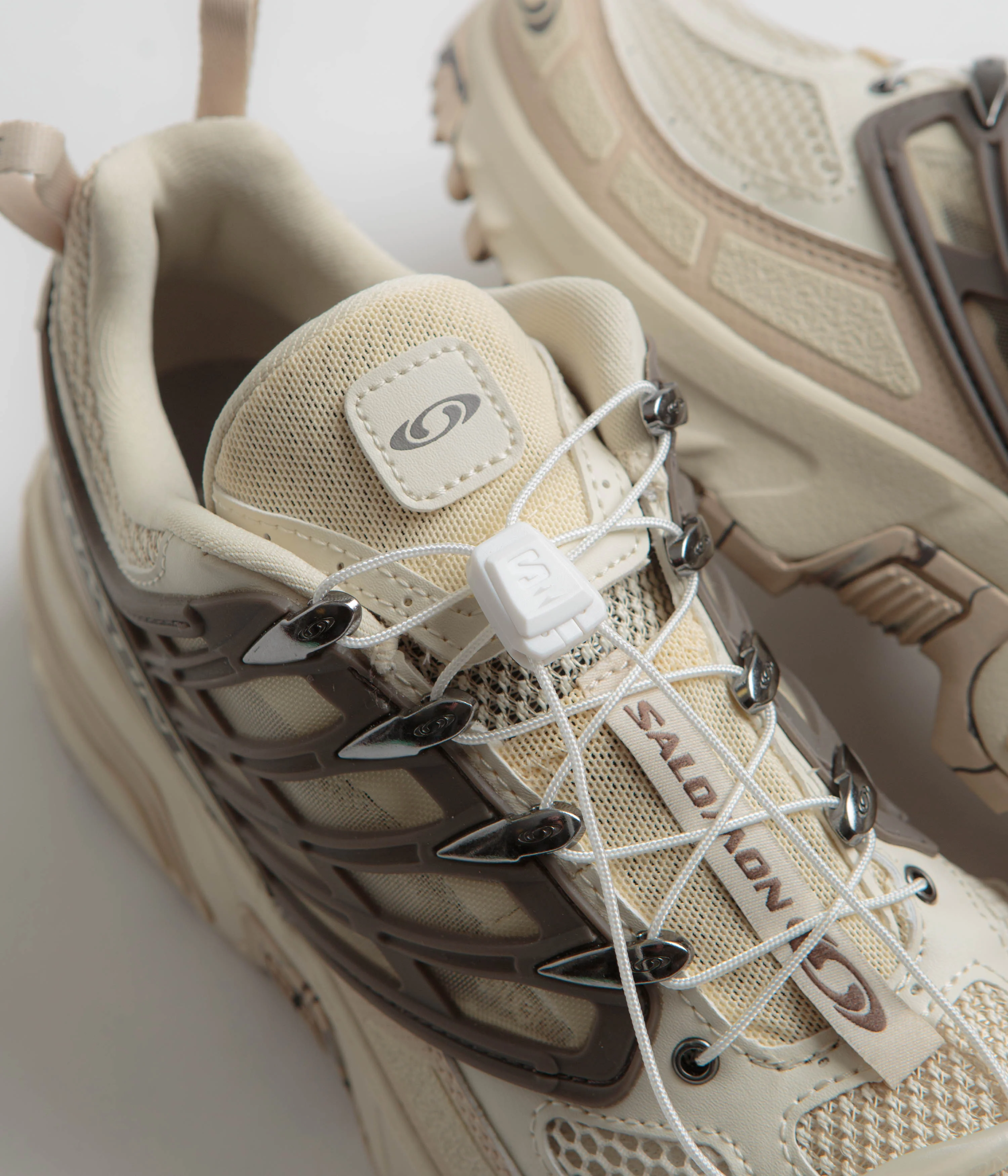 Salomon ACS Pro Desert Shoes - Almond Milk / Cement / Falcon - Image 3