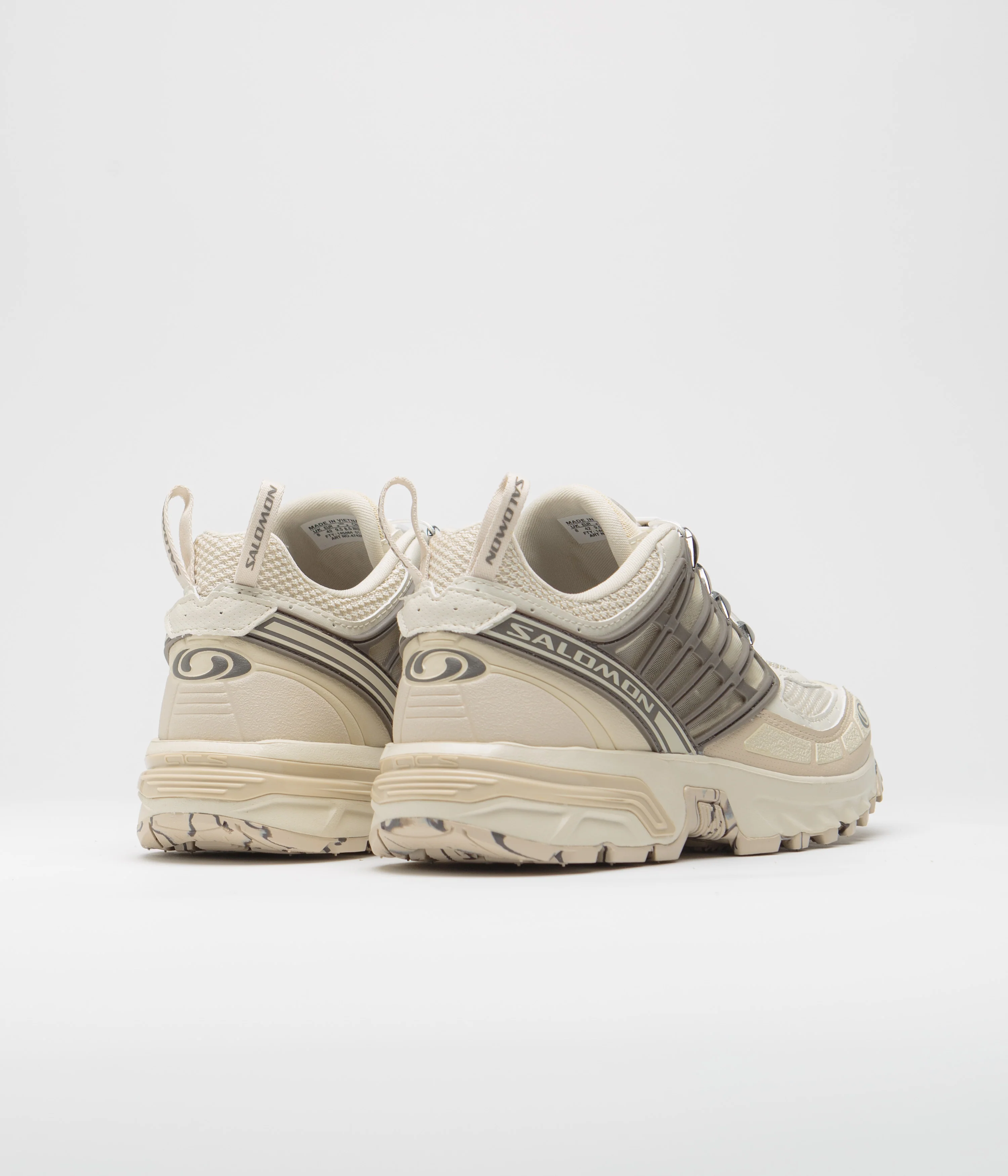 Salomon ACS Pro Desert Shoes - Almond Milk / Cement / Falcon - Image 4