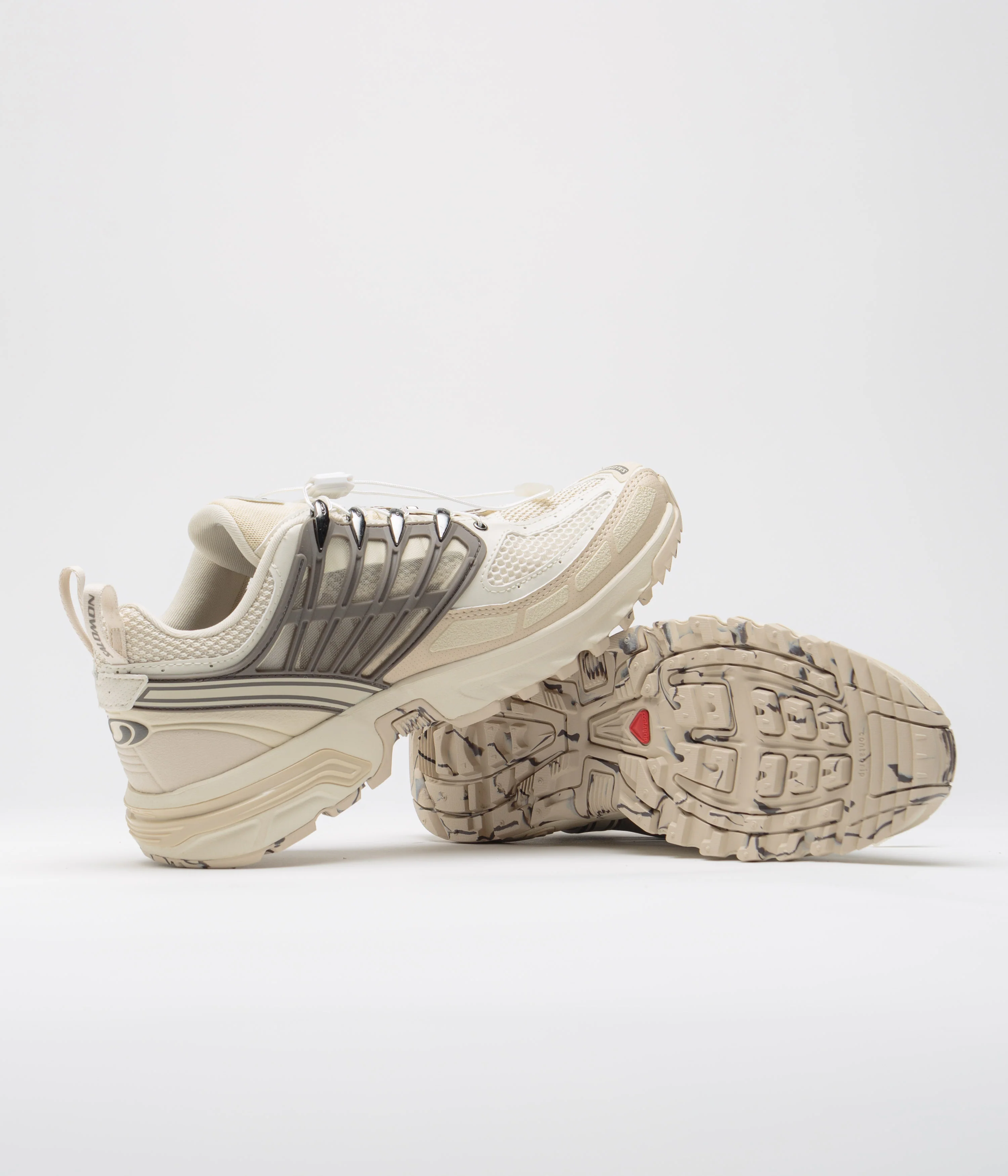 Salomon ACS Pro Desert Shoes - Almond Milk / Cement / Falcon - Image 5