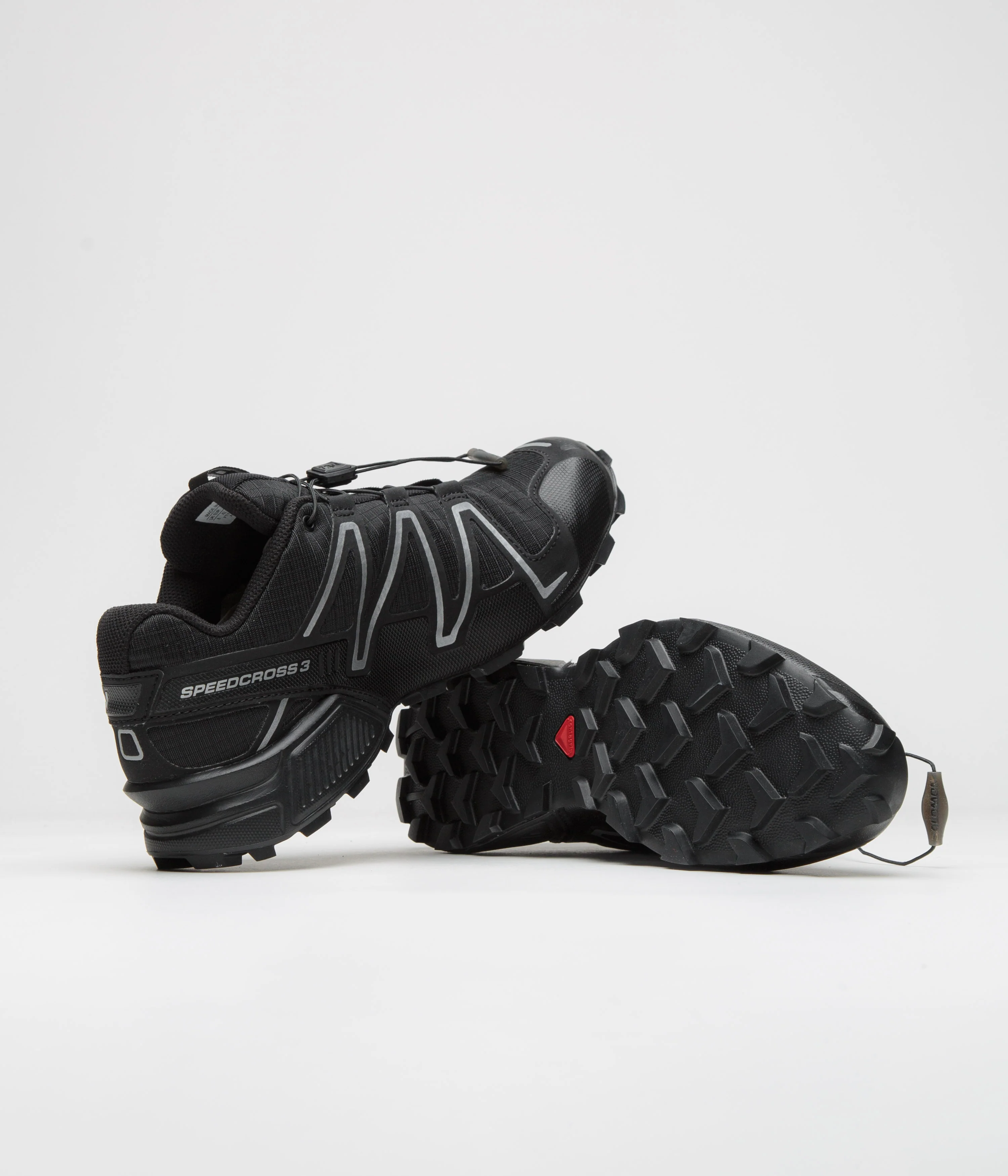 Salomon Speedcross 3 Shoes - Black / Silver / Black - Image 6