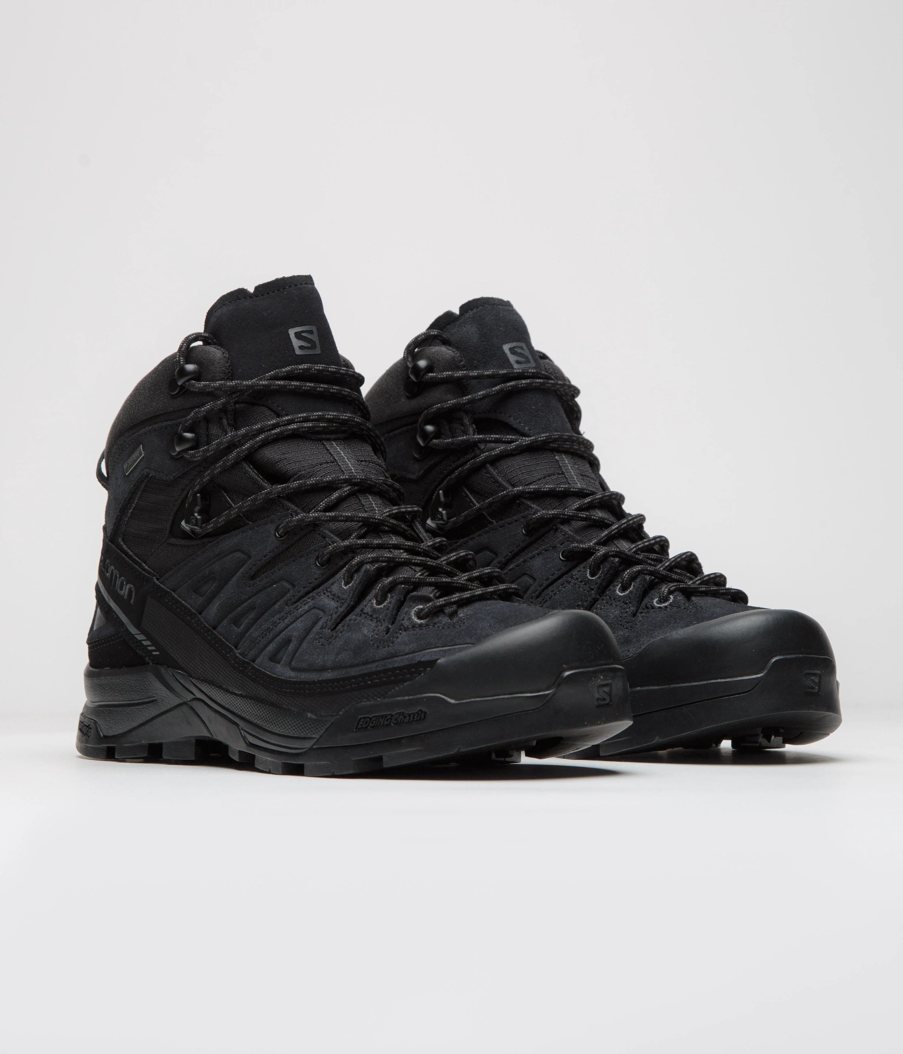 Salomon X-ALP Mid LTR GTX Shoes - Black / Black / Asphalt - Image 2