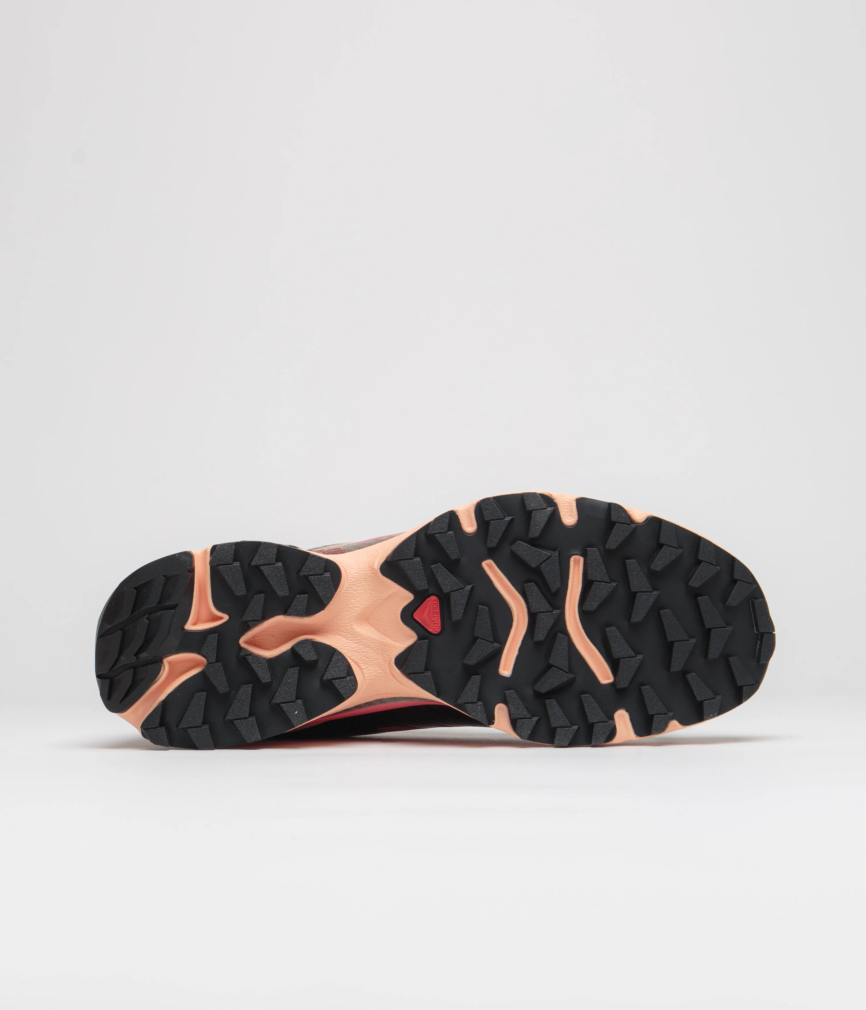 Salomon XT-4 OG Aurora Borealis Shoes - Black / Prairie Sunset / Sugar Coral - Image 6