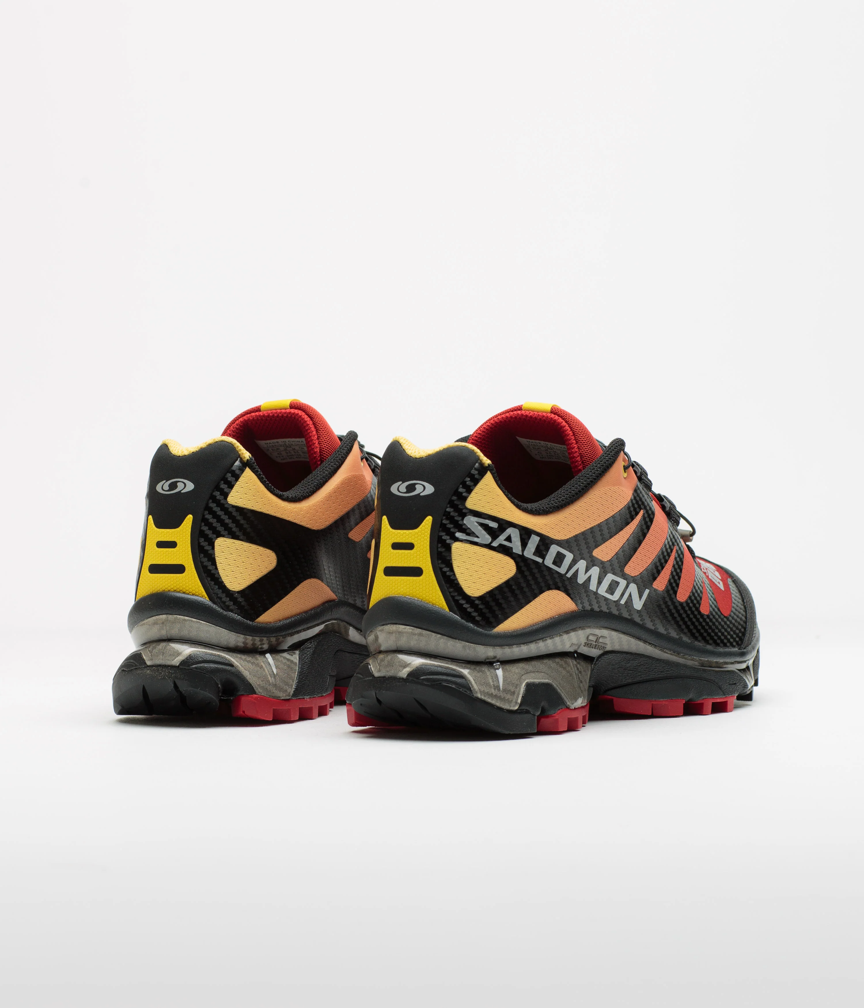 Salomon XT-4 OG Shoes - Lava Falls / Beach Ball / Black - Image 4