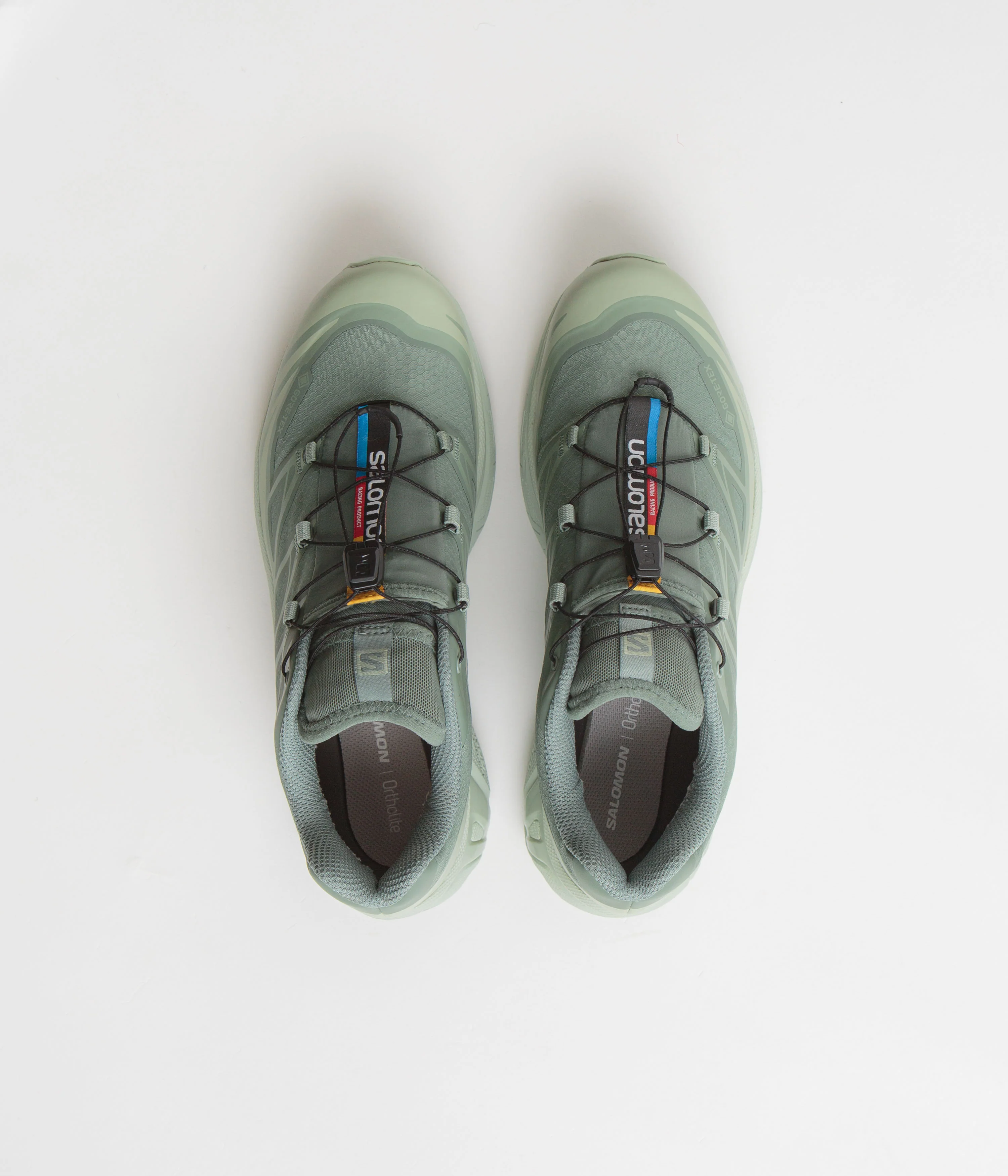 Salomon XT-6 GTX Shoes - Desert Sage / Lily Pad / Laurel Wreath - Image 7