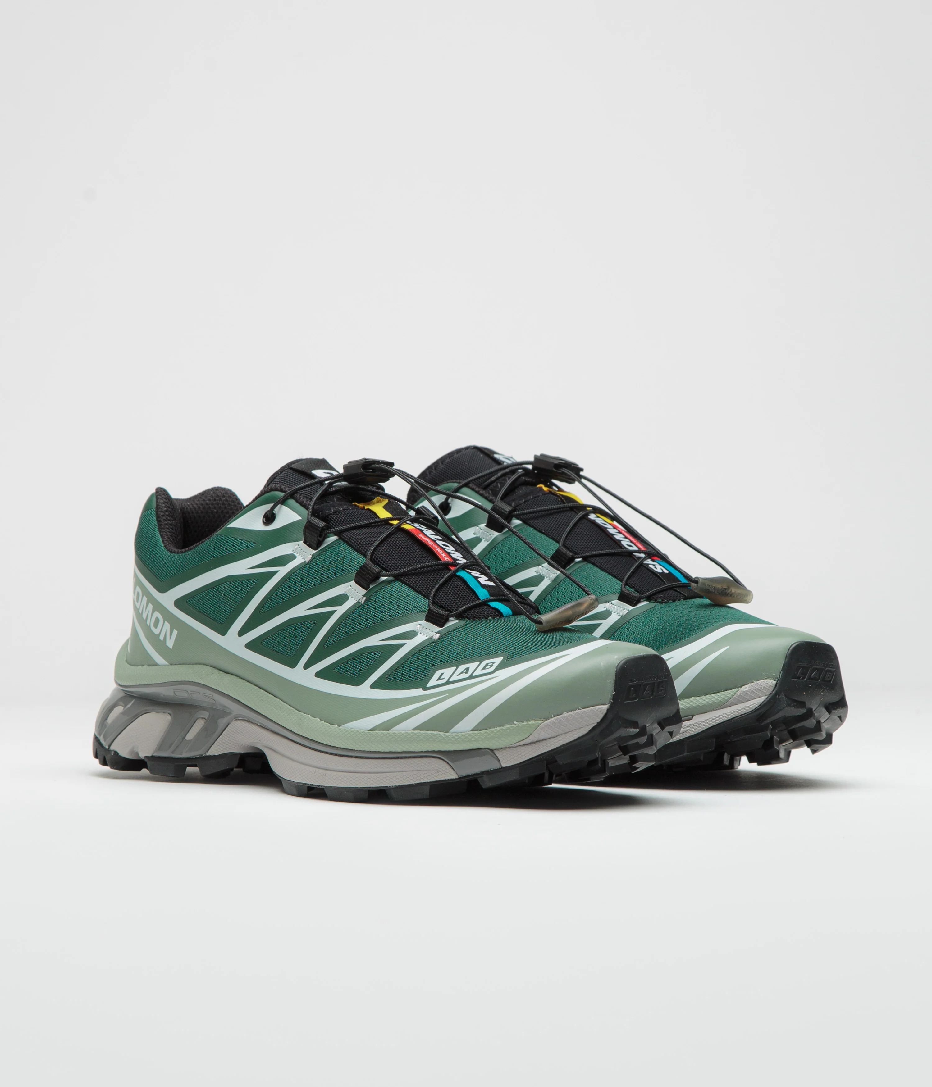 Salomon XT-6 Shoes - Bistro Green / Green Milieu / Black - Image 2
