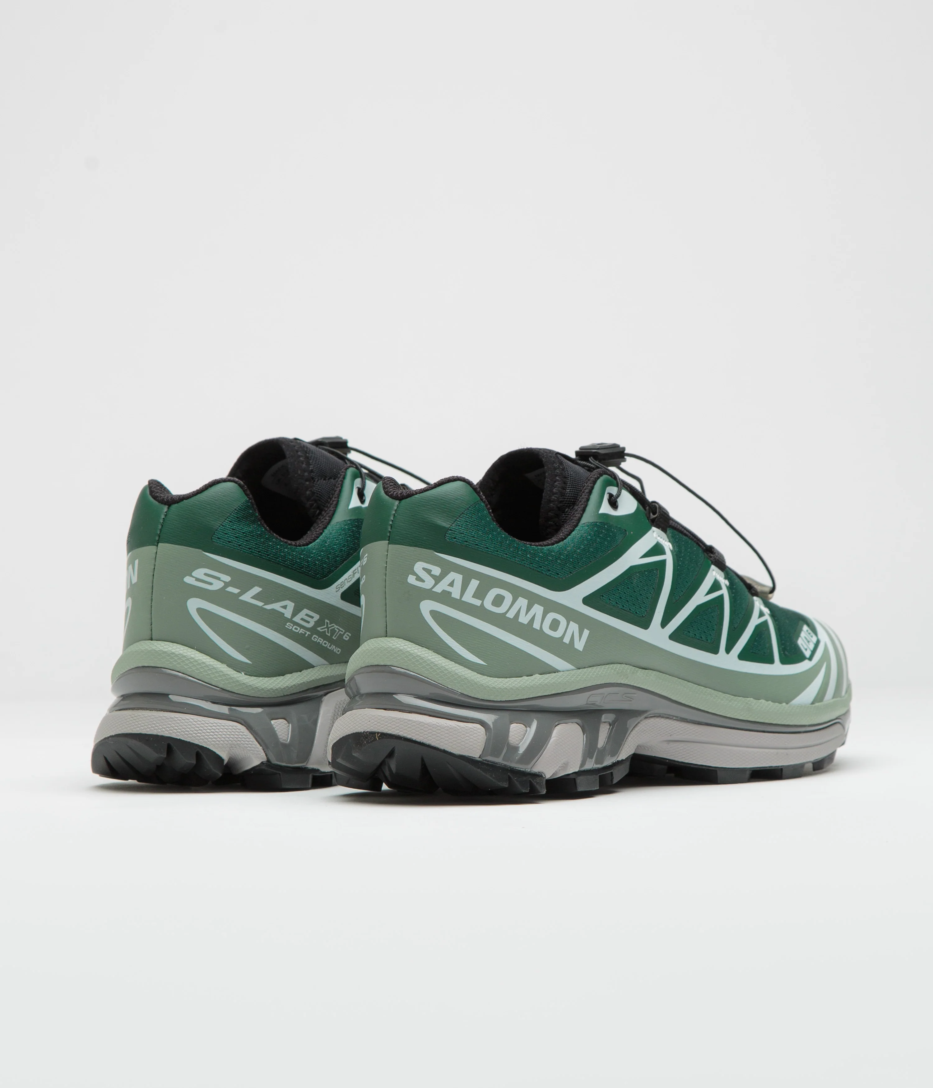 Salomon XT-6 Shoes - Bistro Green / Green Milieu / Black - Image 4
