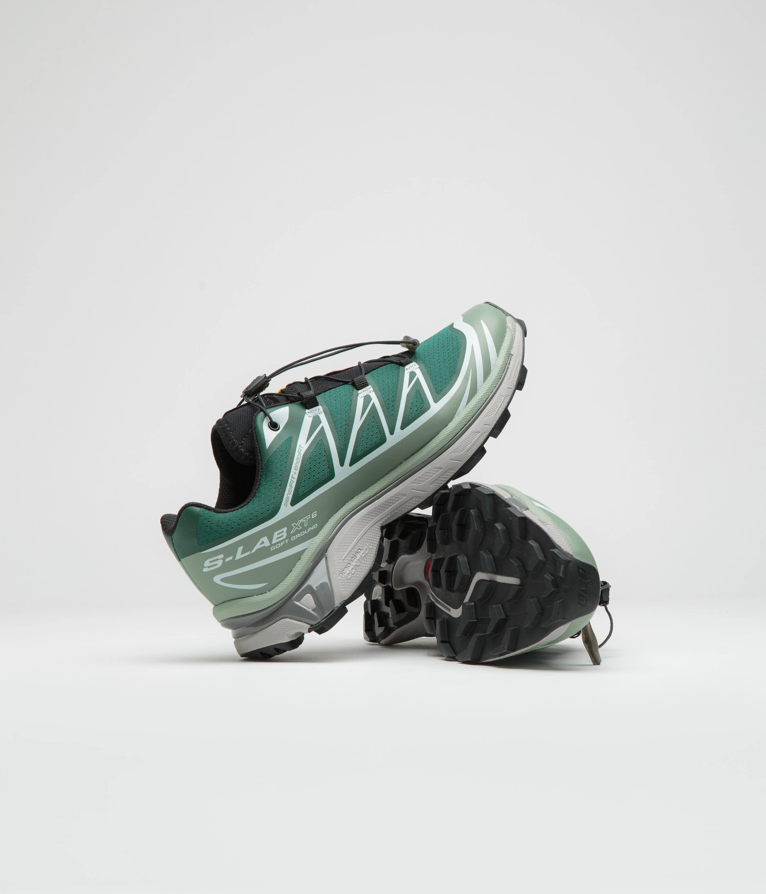Salomon XT-6 Shoes - Bistro Green / Green Milieu / Black - Image 5