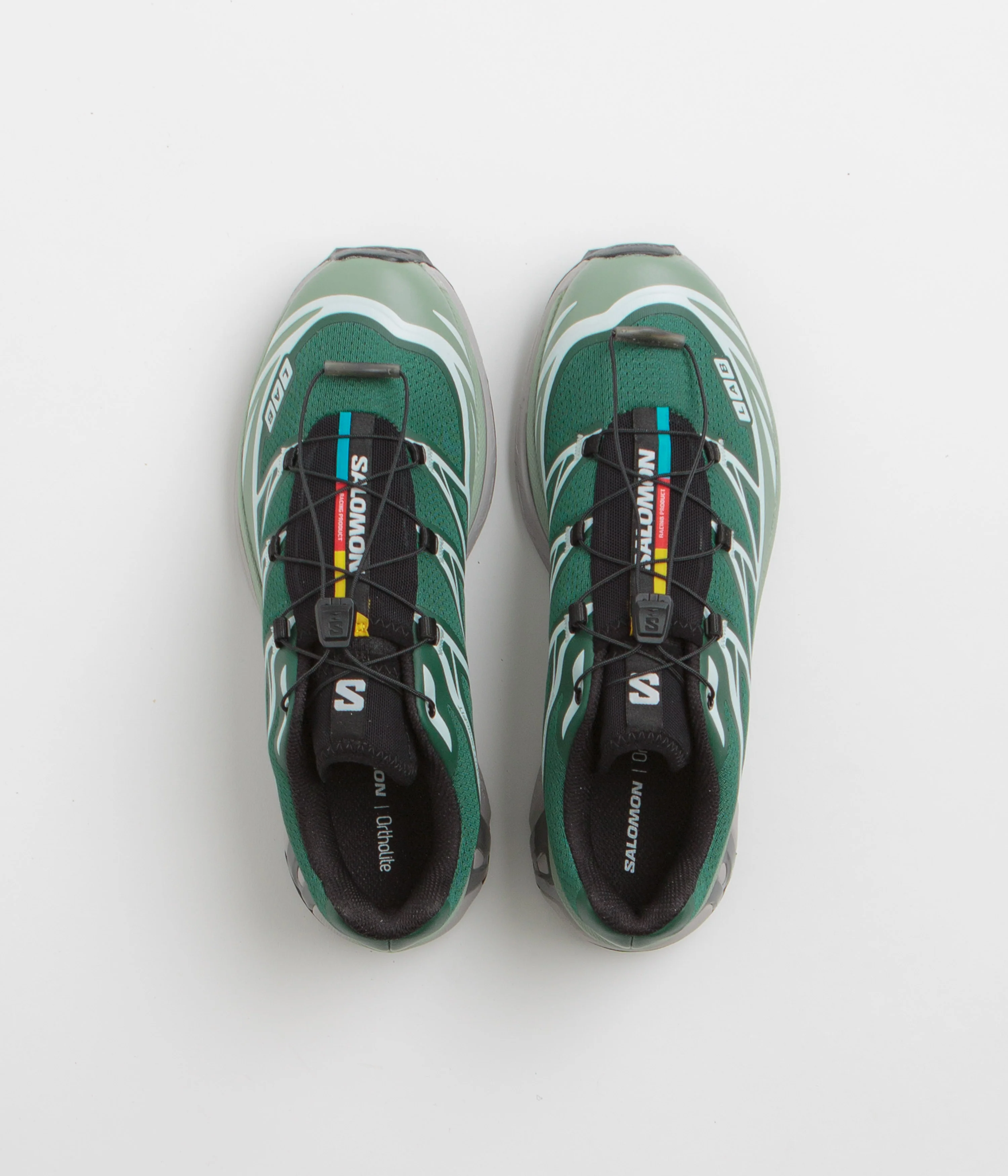 Salomon XT-6 Shoes - Bistro Green / Green Milieu / Black - Image 7