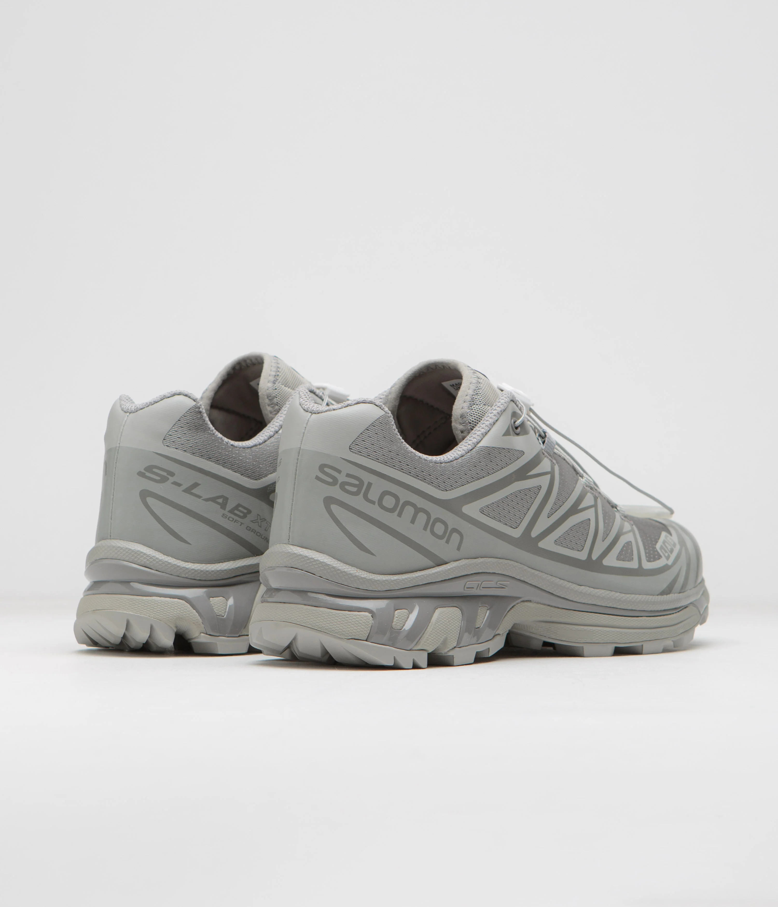 Salomon XT-6 Shoes - Ghost Gray / Ghost Gray / Gray Flannel - Image 4