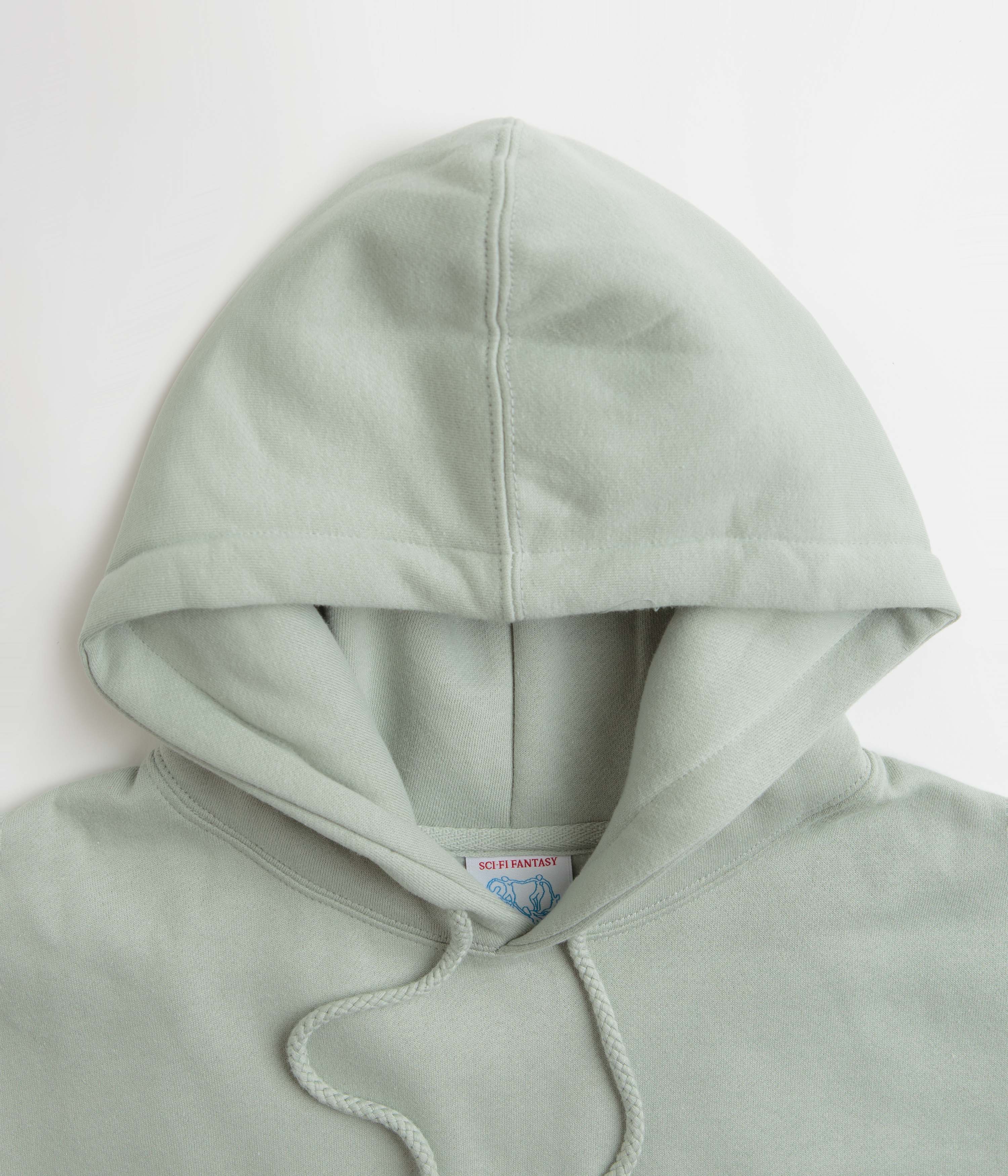 Sci-Fi Fantasy Industrial Hoodie - Sage - Image 6