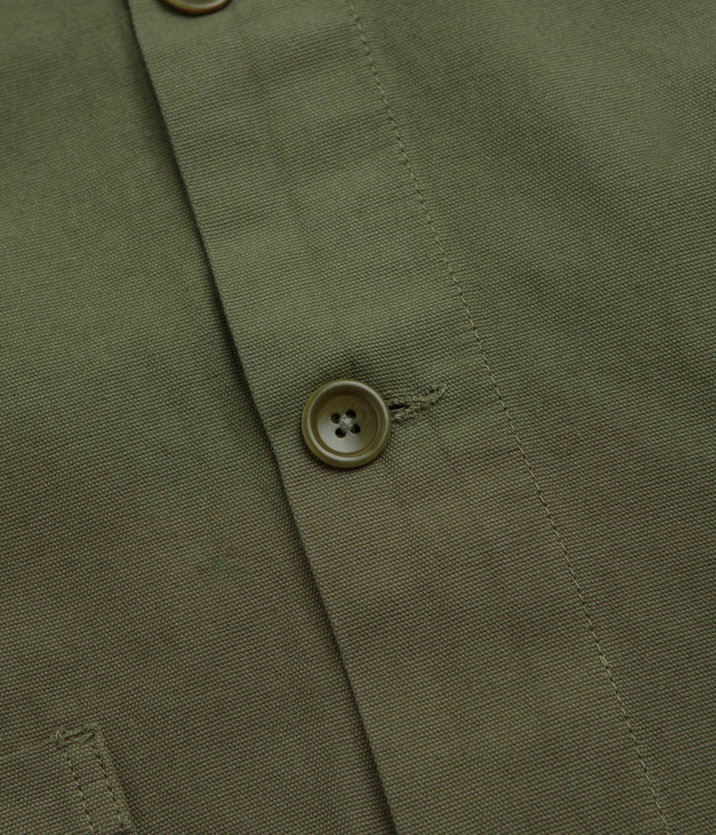 Service Works Canvas Chore Shirt - Olive - Image 3