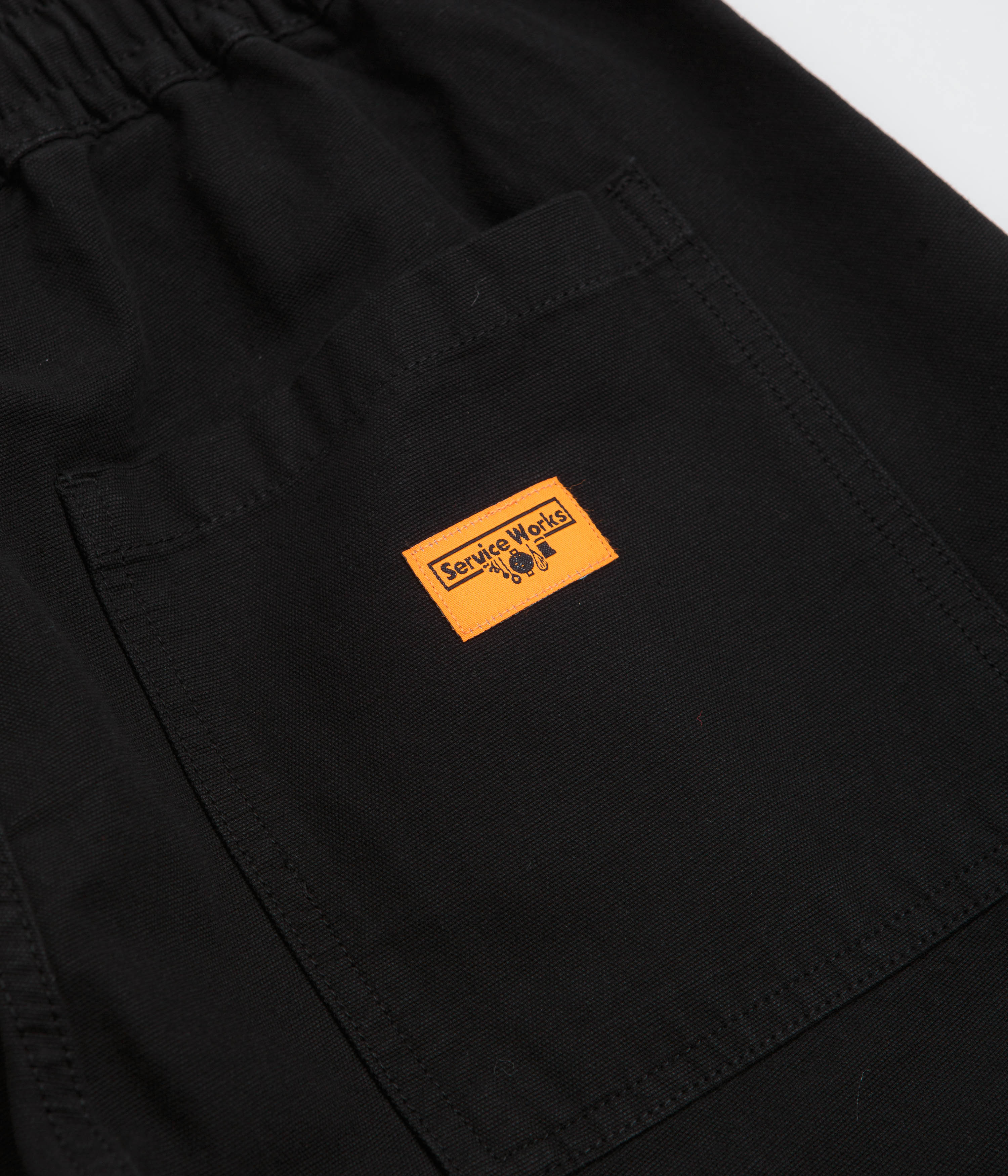 Service Works Classic Chef Shorts - Black - Image 7