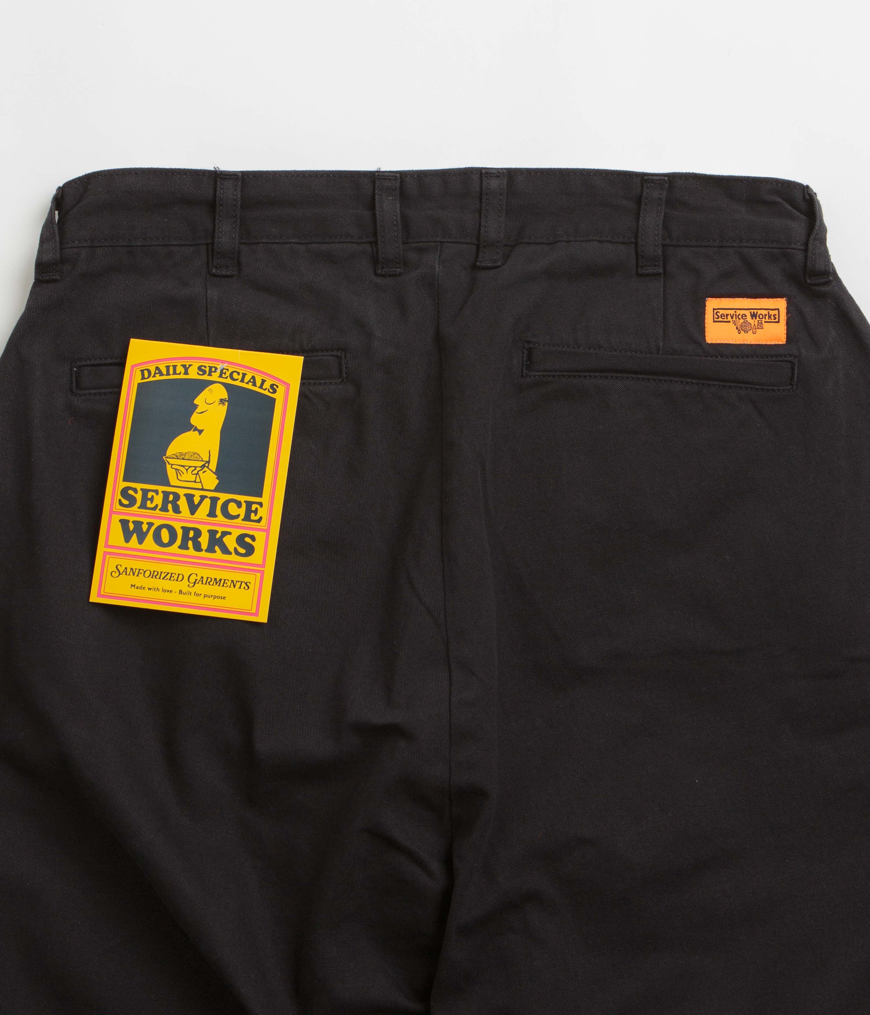 Service Works Drill Part Timer Pants - Black - Image 6