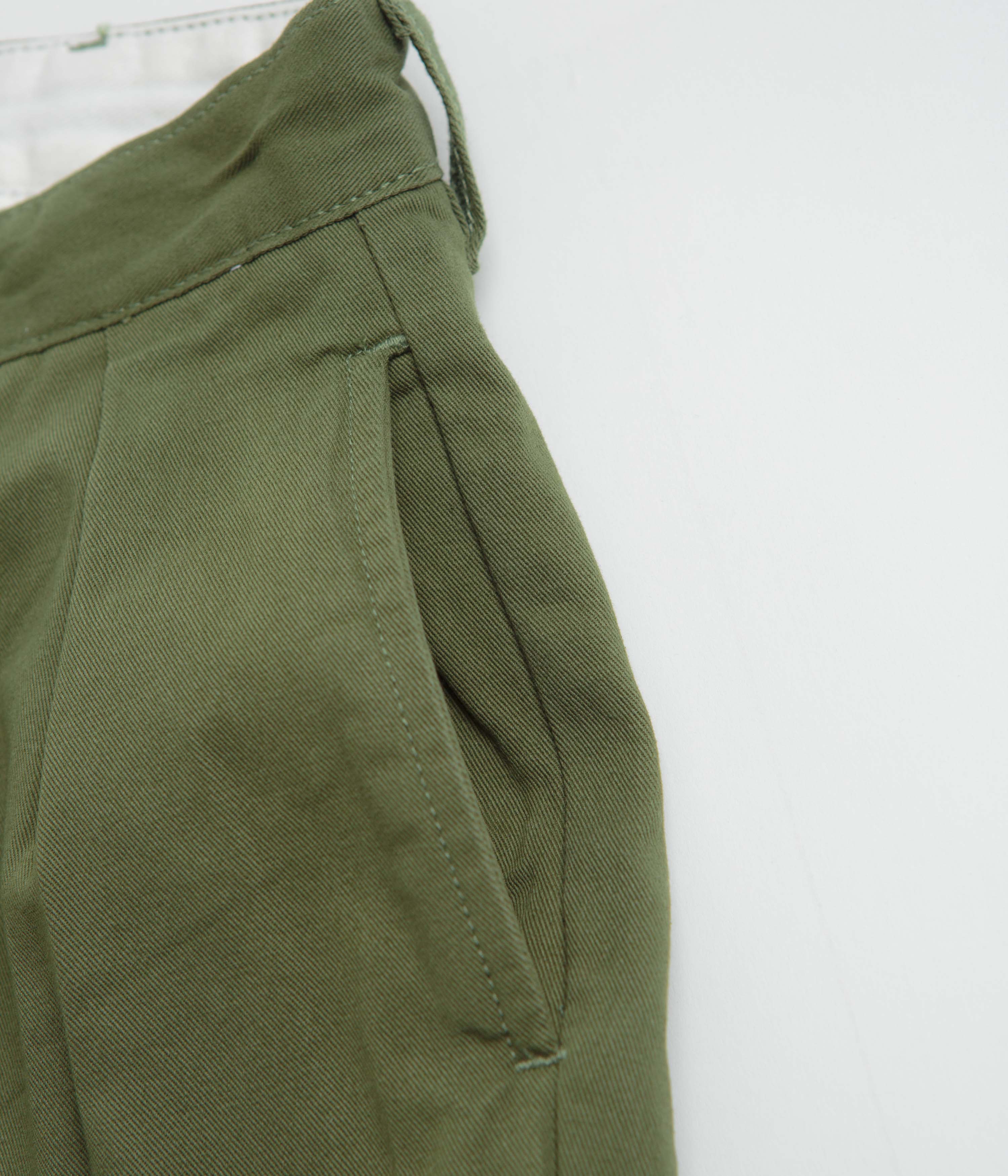 Service Works Drill Part Timer Shorts - Olive - Image 4
