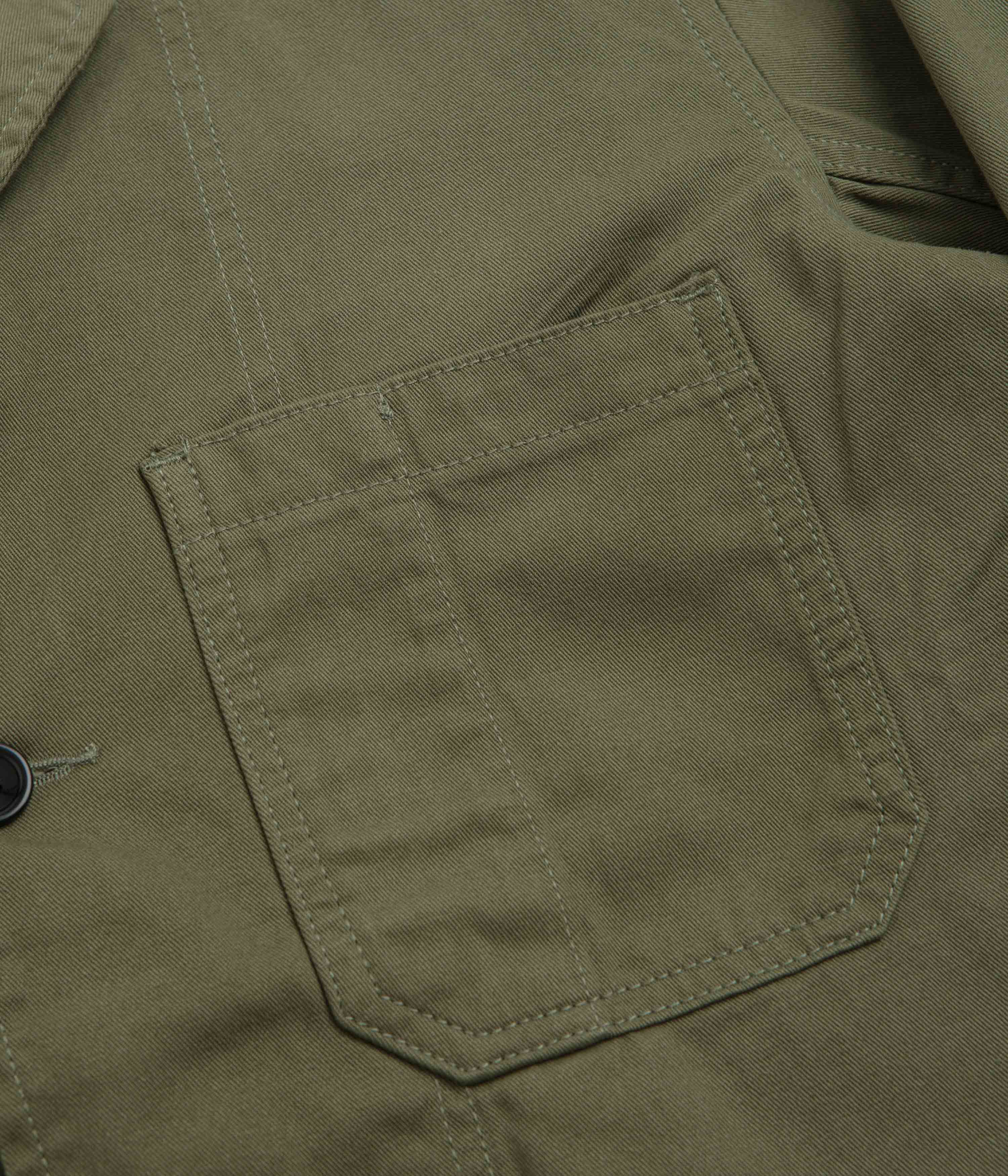 Service Works Drill Server Suit Jacket - Olive - Image 4