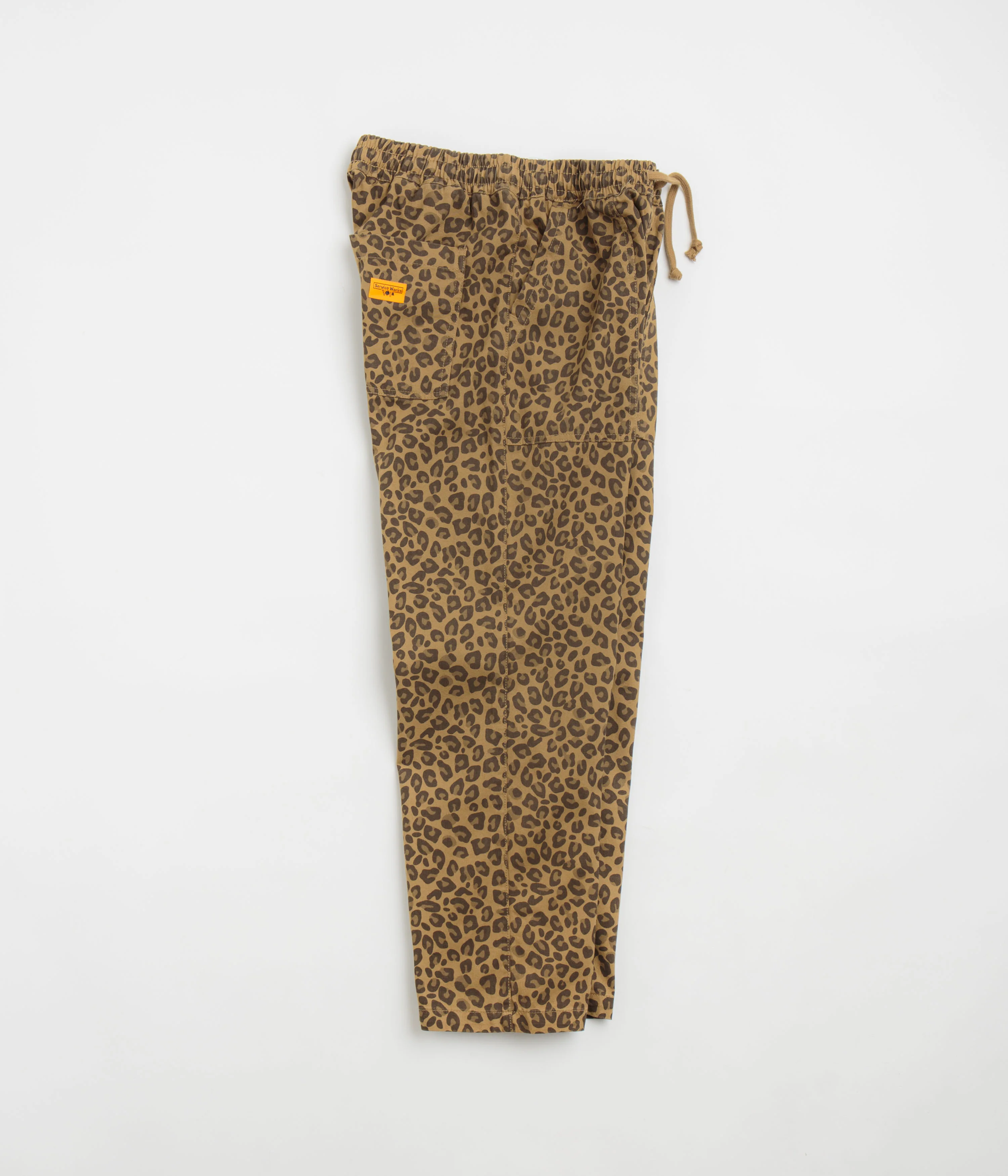 Service Works Leopard Chef Pants - Brown - Image 2