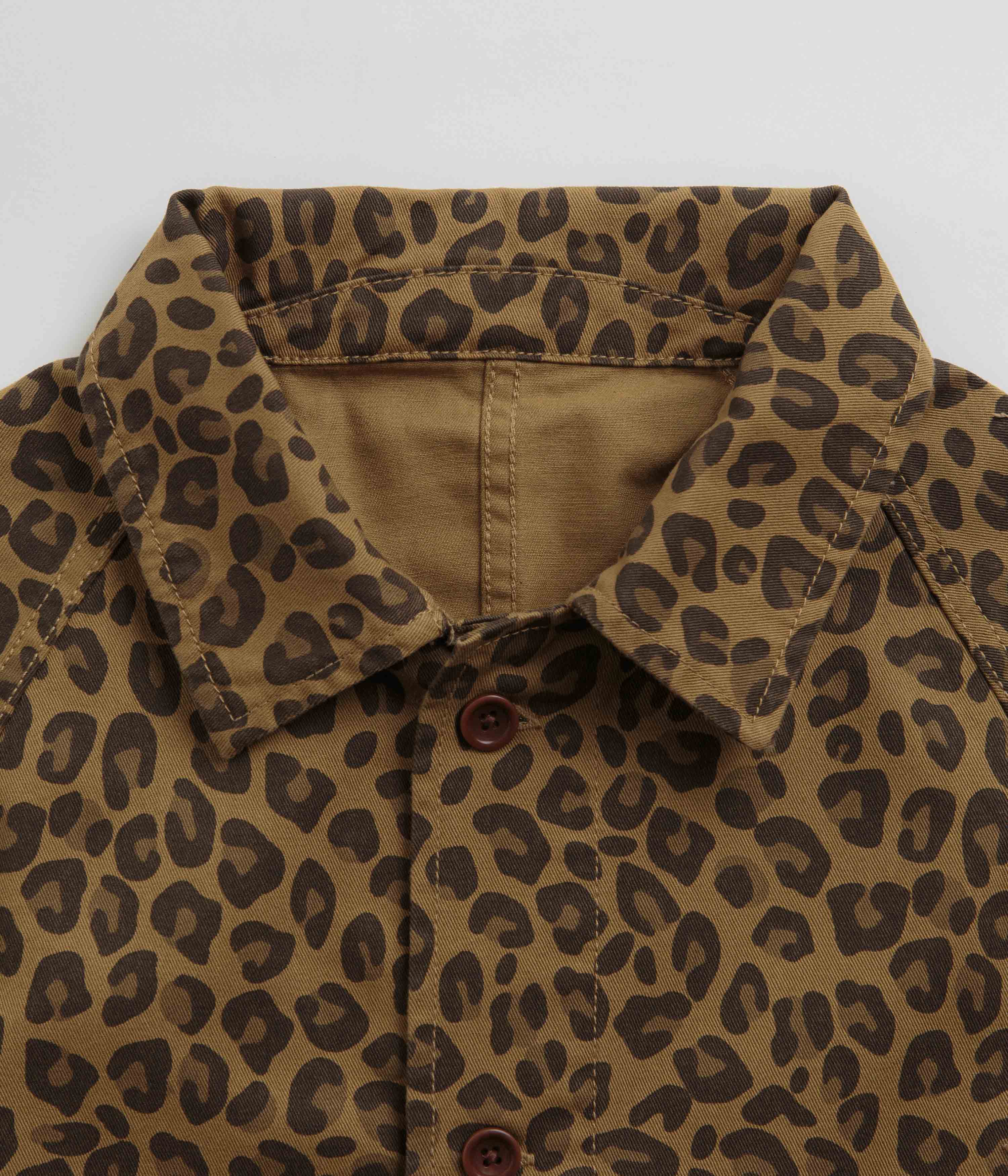 Service Works Leopard FOH Jacket - Brown - Image 5