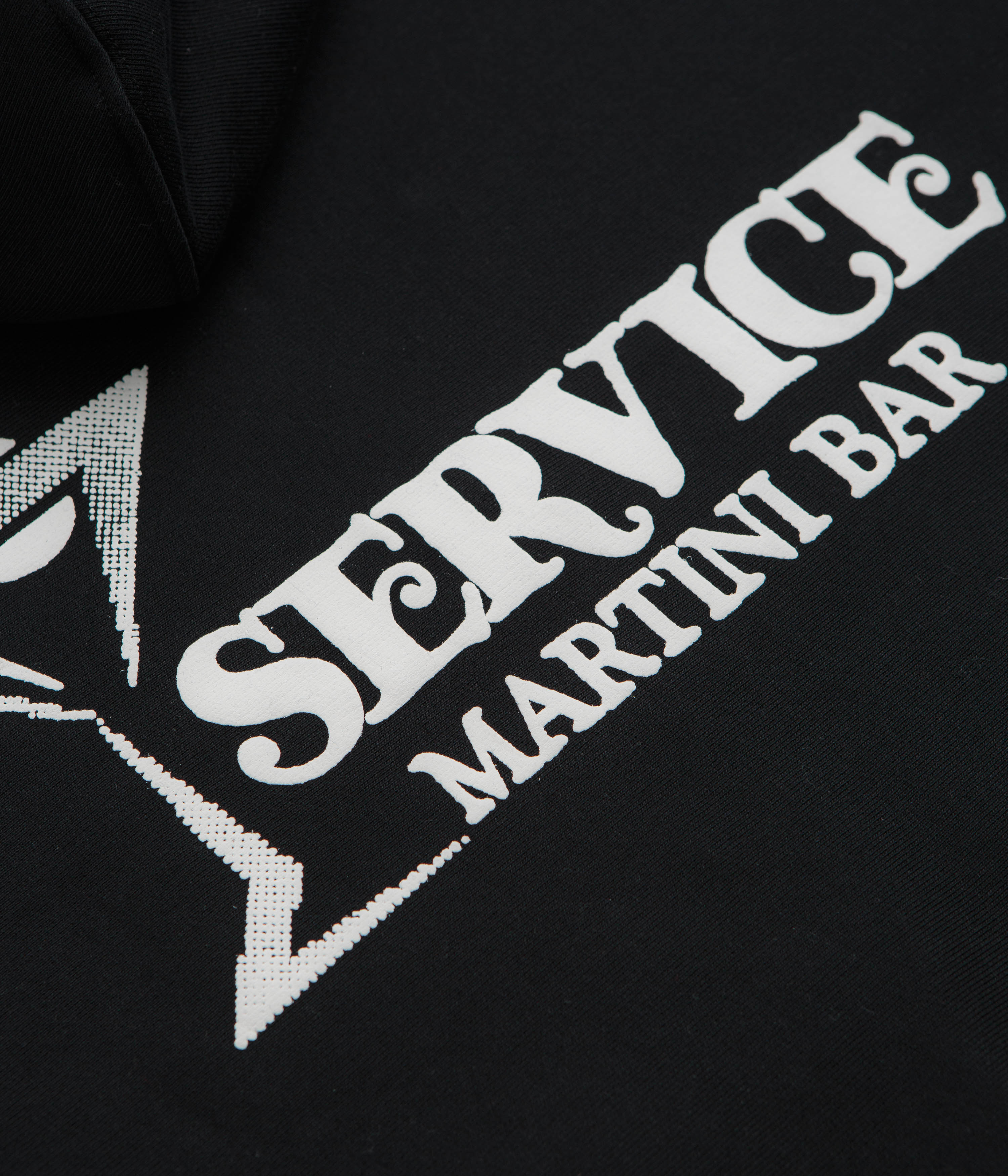Service Works Martini Zipper Hoodie - Black - Image 6
