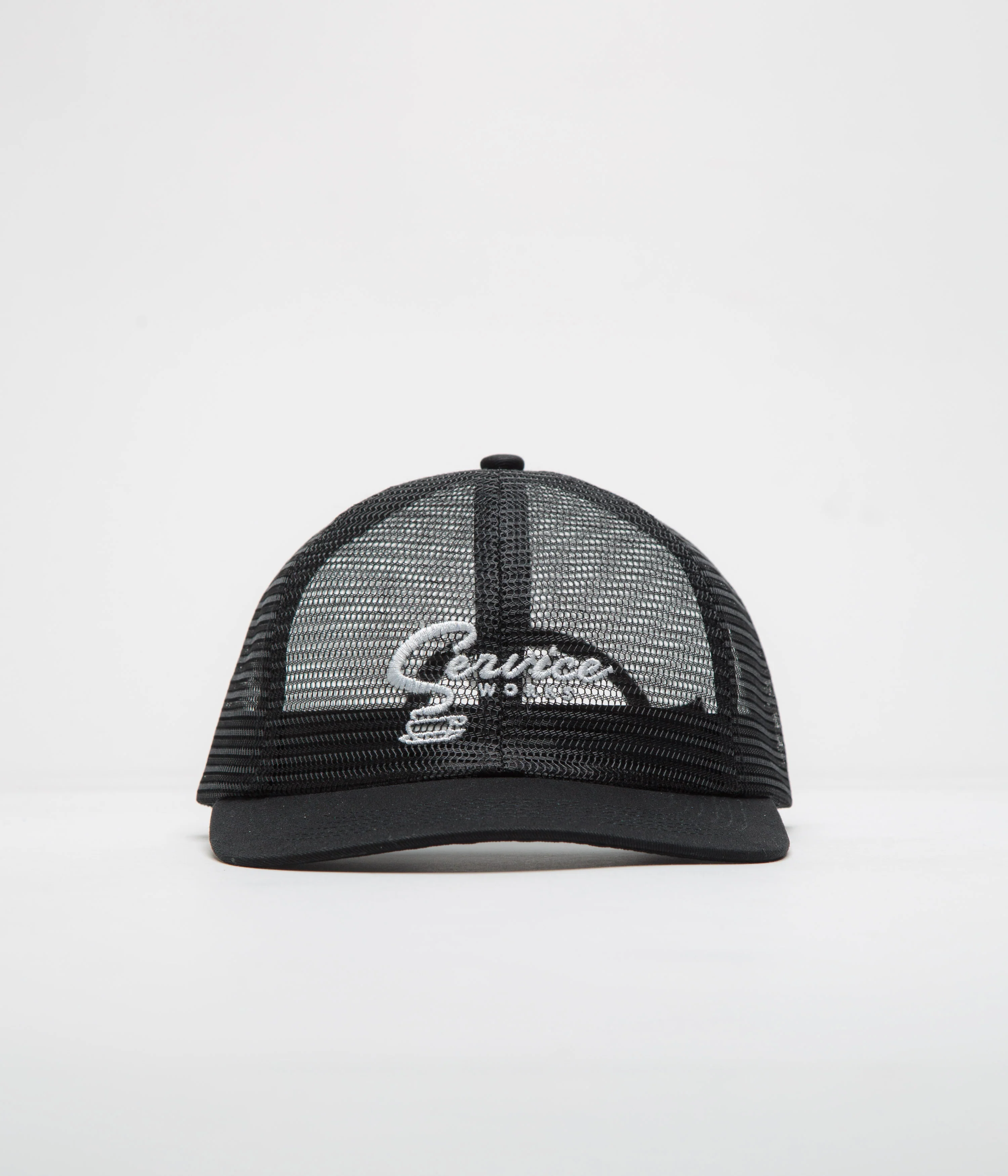 Service Works Mesh Espresso Cap - Black - Image 2