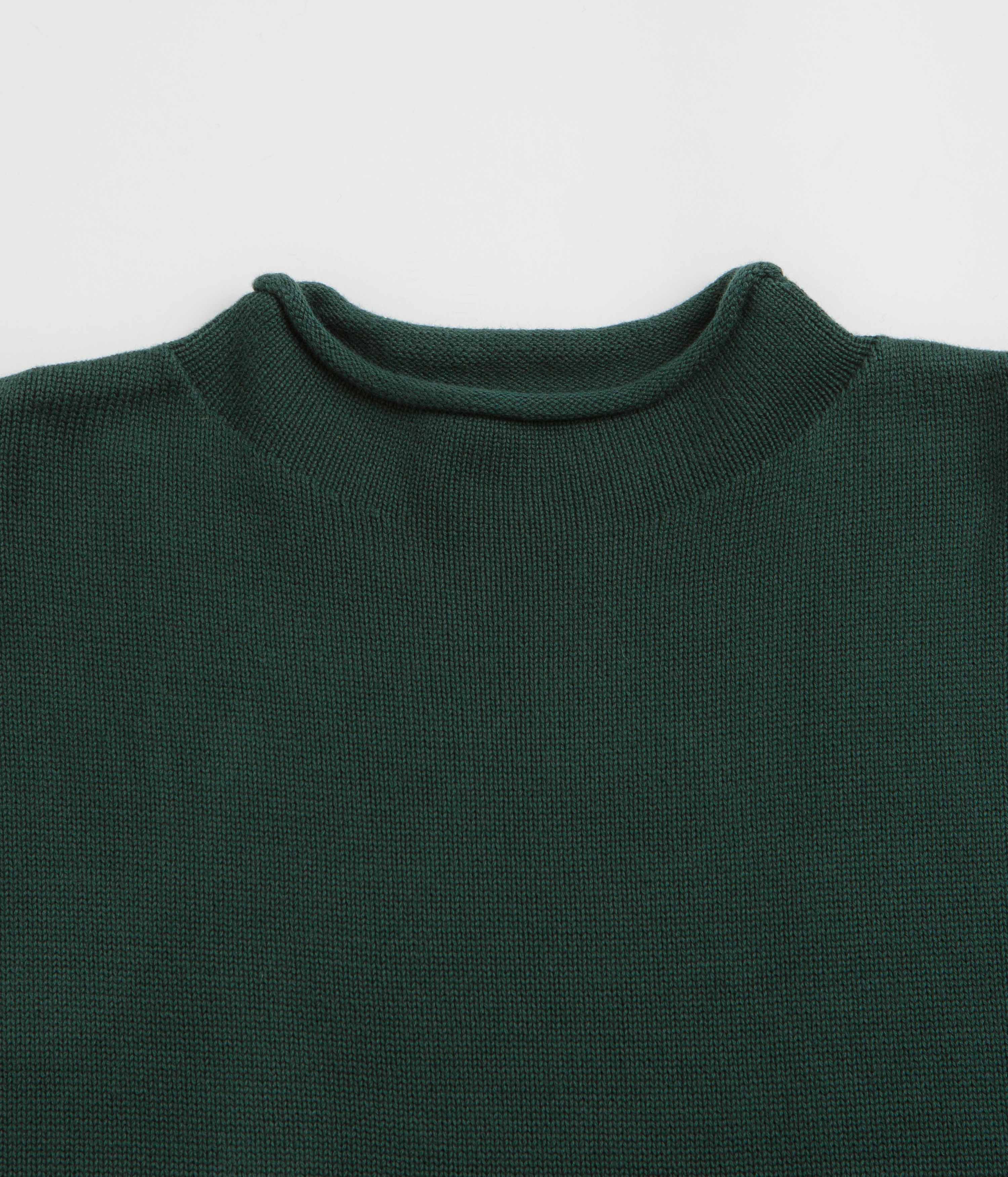Service Works Mock Smock Sweatshirt - Forest - Image 2