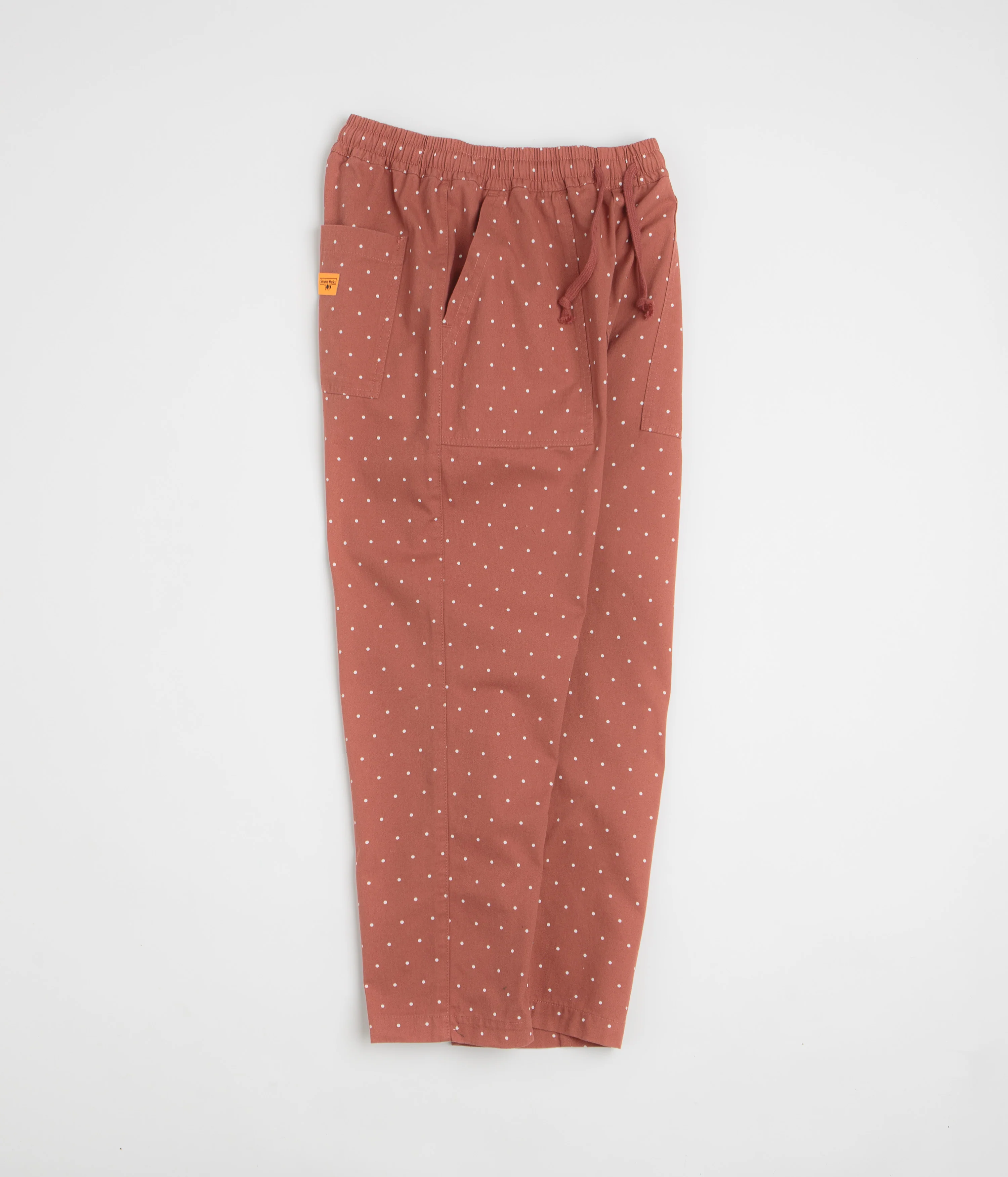 Service Works Polka Dot Chef Pants - Clay - Image 2
