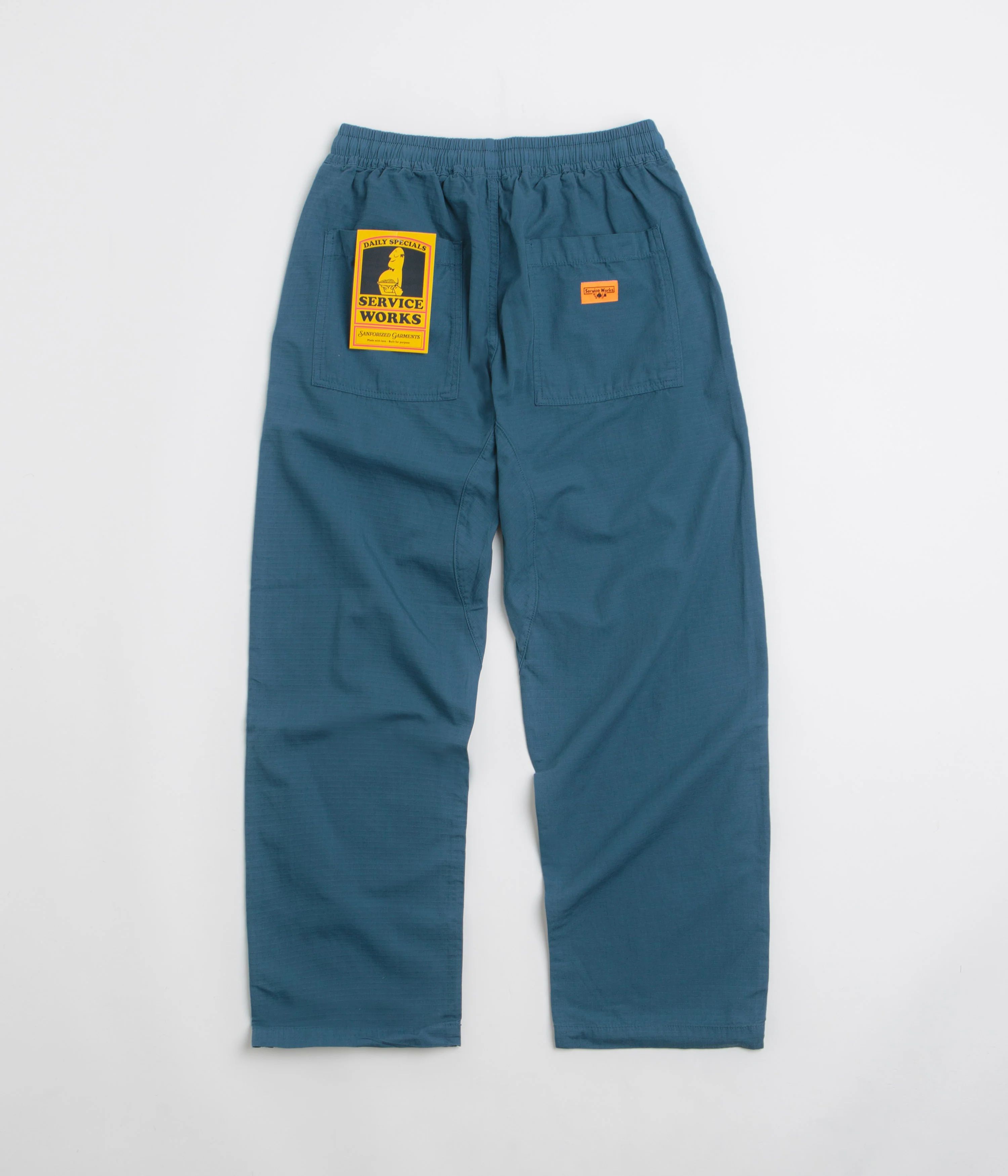 Service Works Ripstop Chef Pants - Ocean - Image 3