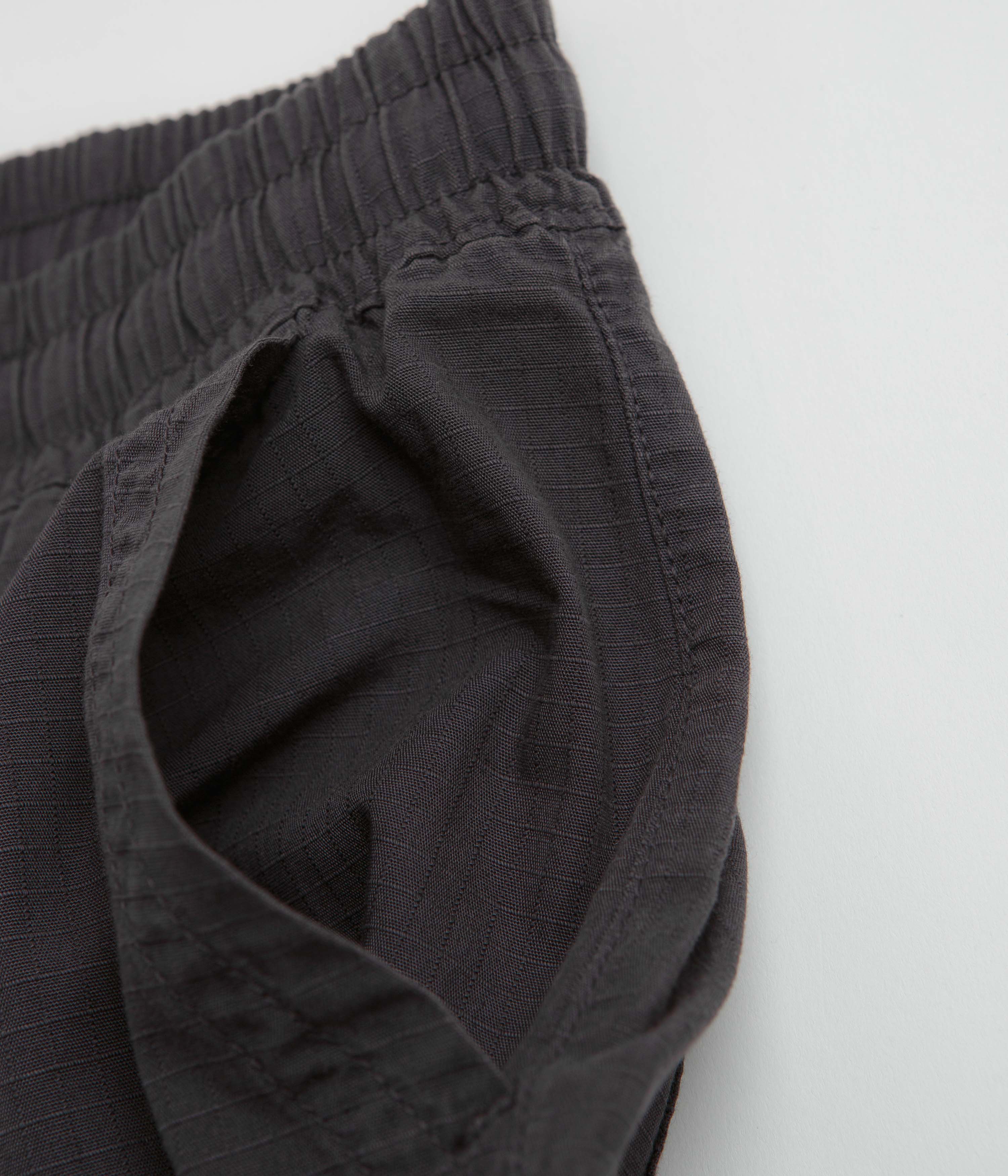Service Works Ripstop Chef Shorts - Washed Black - Image 4