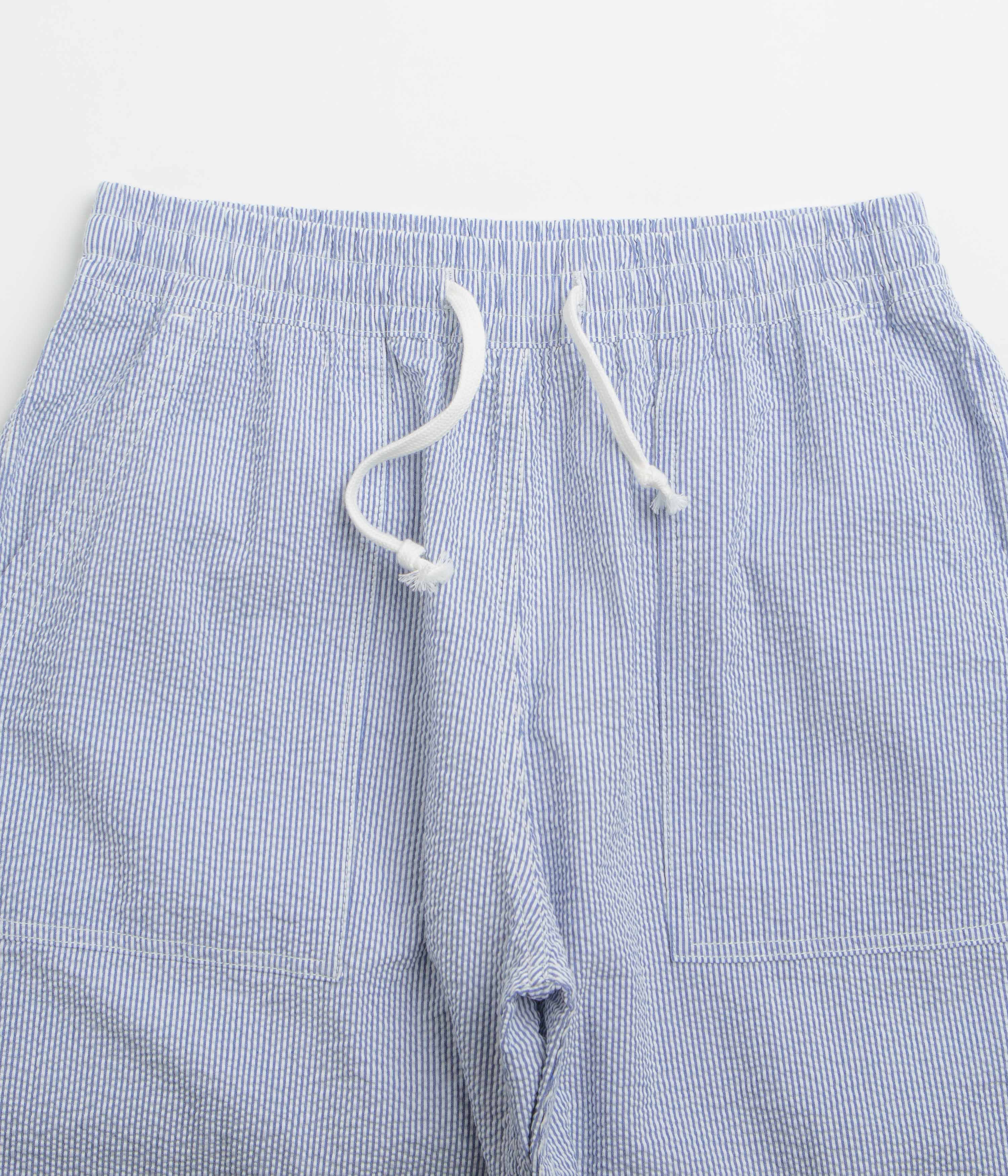 Service Works Seersucker Chef Pants - Navy Stripe - Image 4