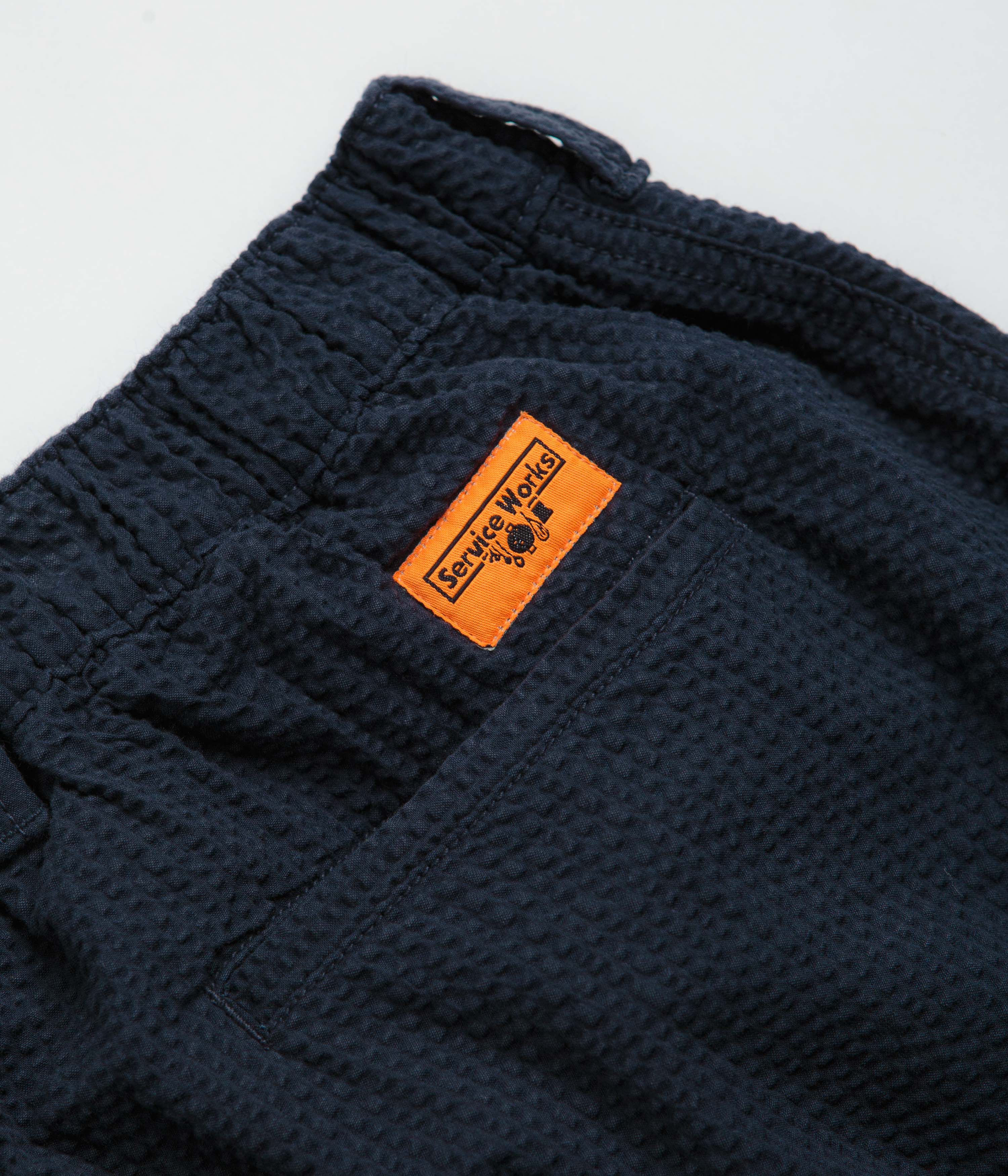 Service Works Seersucker Waiter Pants - Dark Navy - Image 7