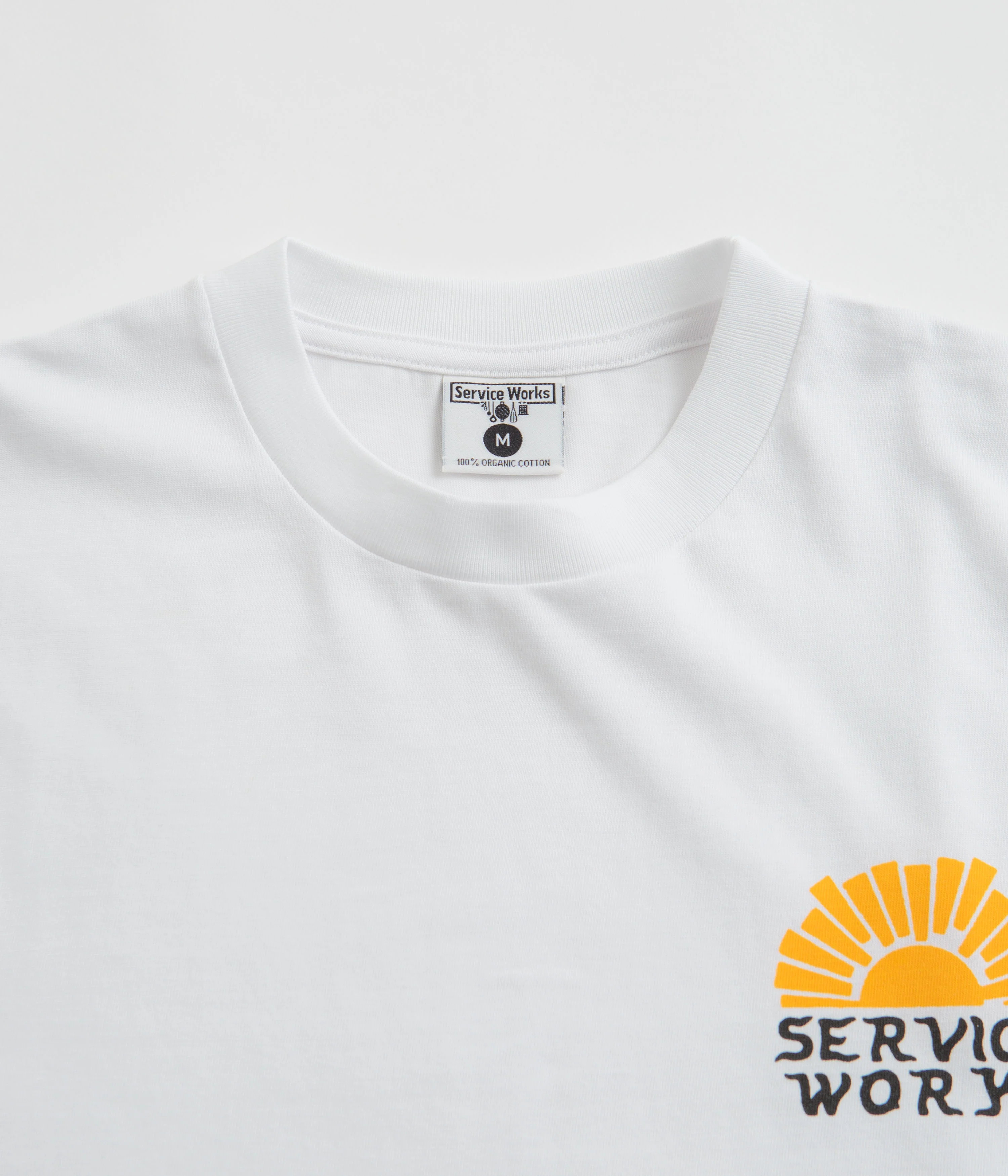 Service Works Sunny Side Up T-Shirt - White - Image 2