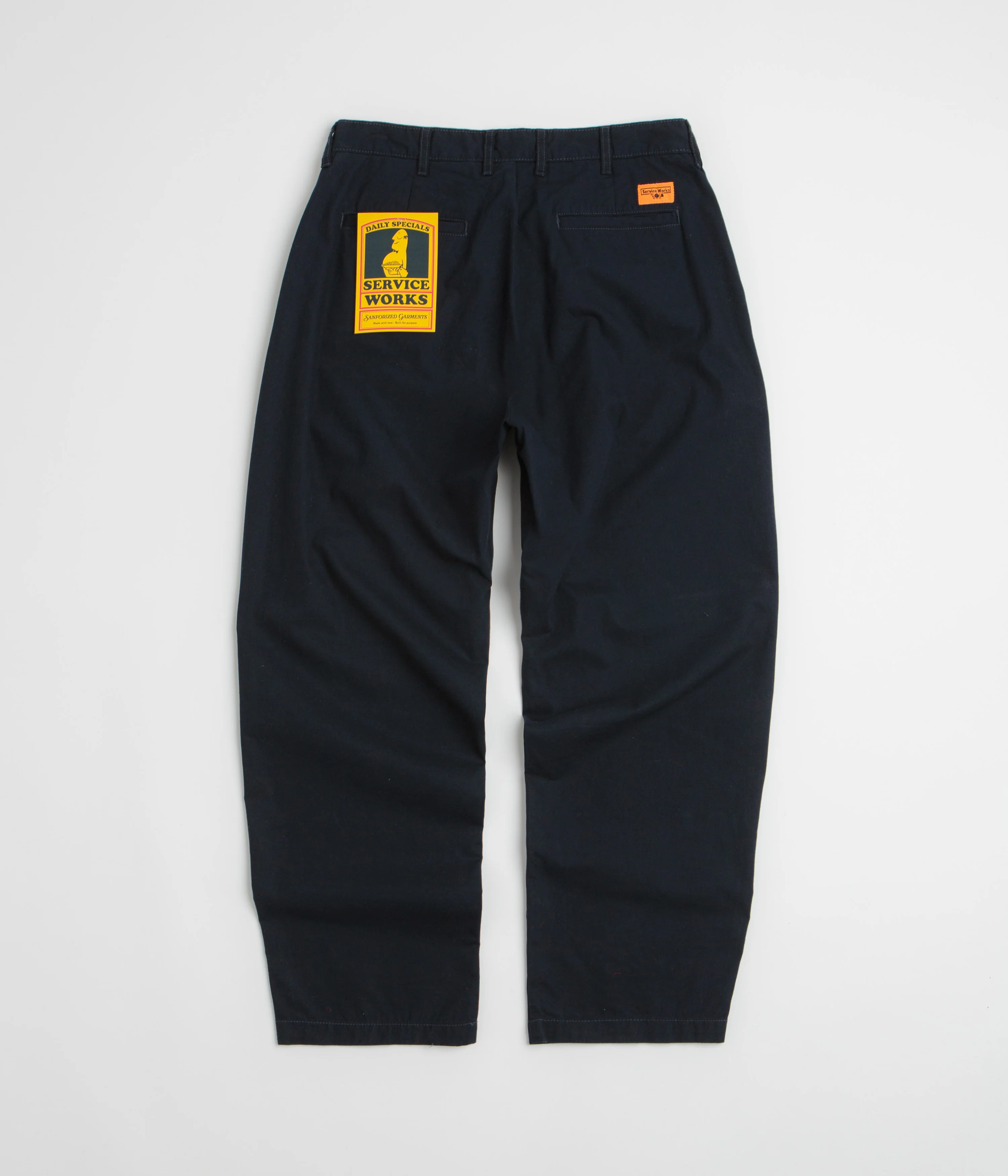 Service Works Twill Part Timer Pants - Dark Navy - Image 3