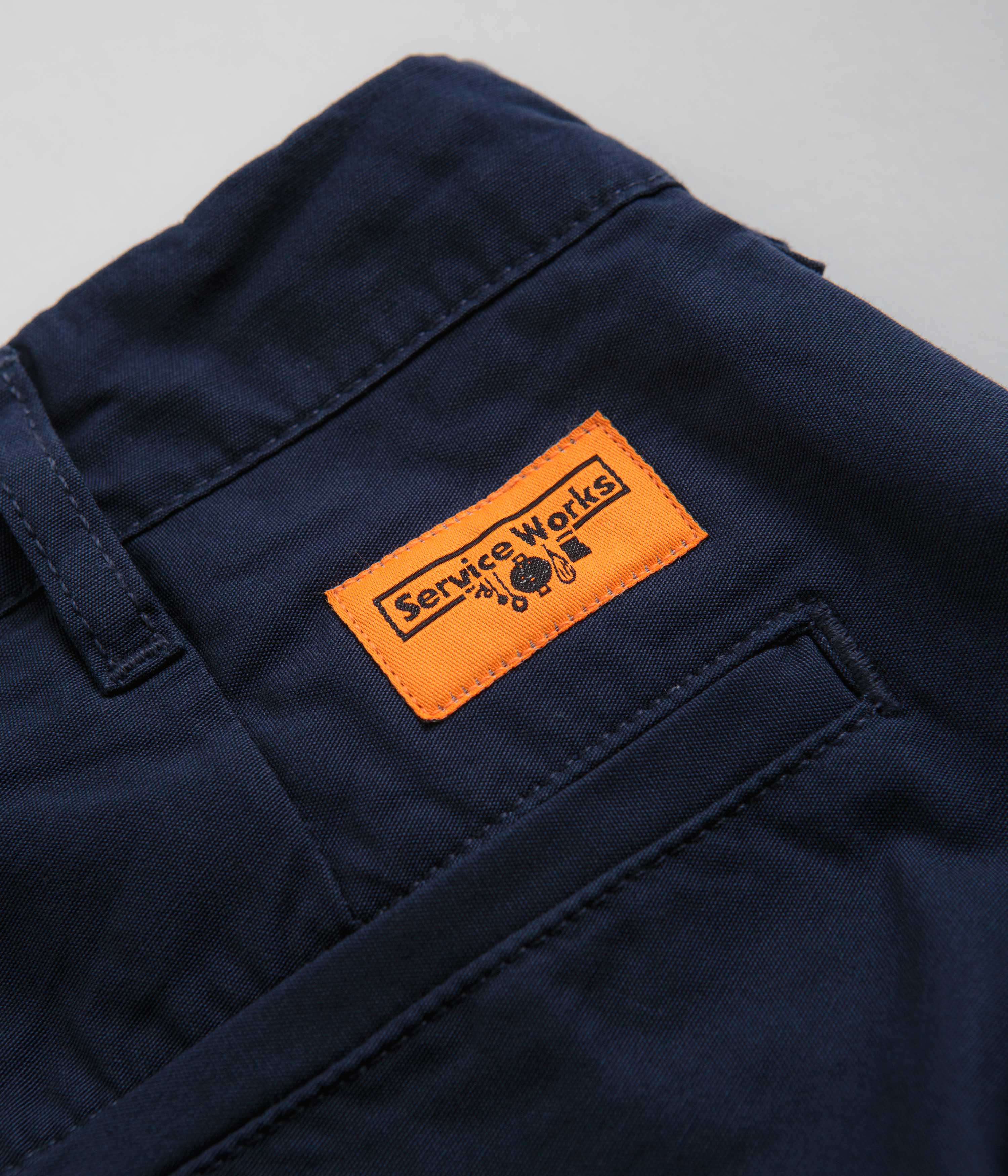 Service Works Twill Part Timer Pants - Navy - Image 7