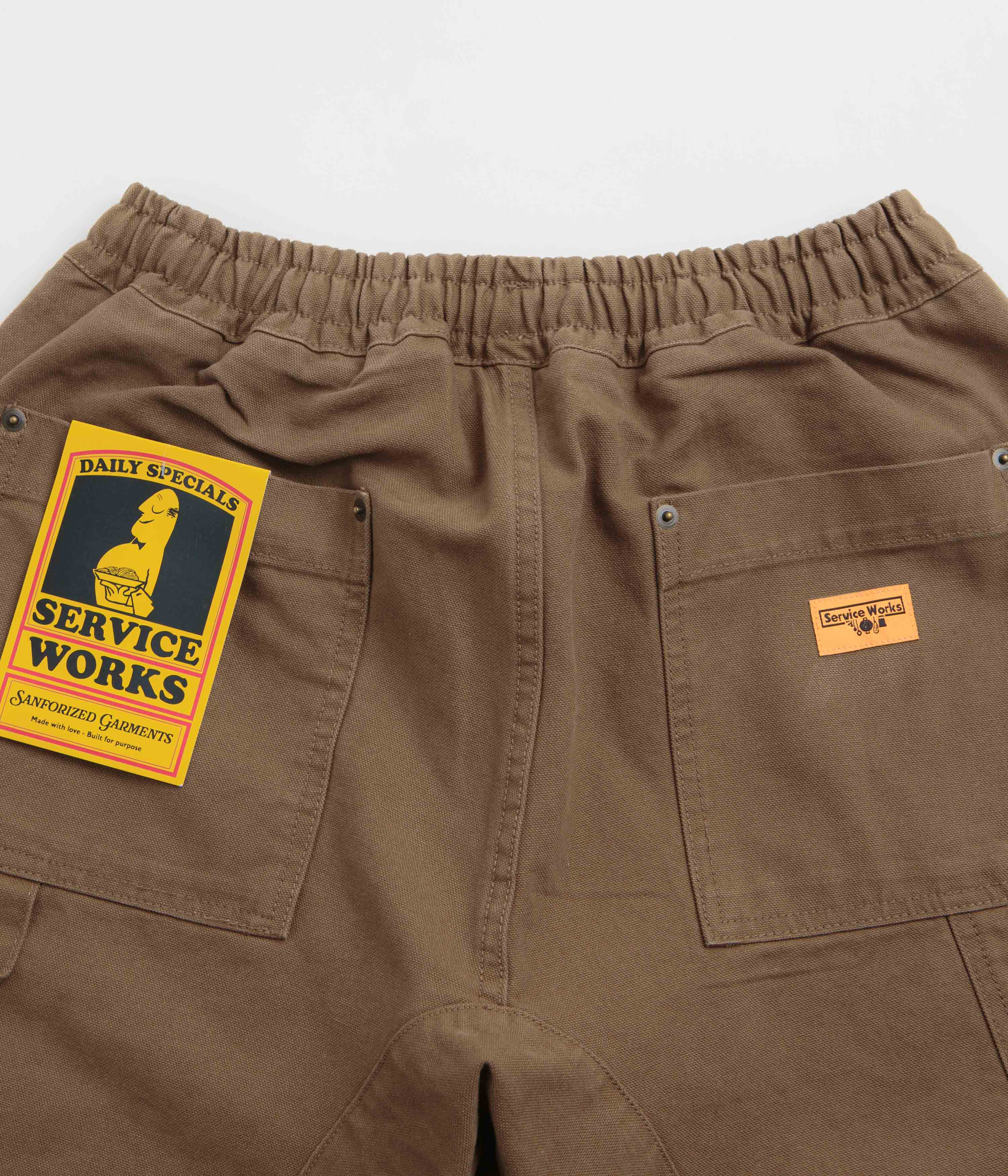 Service Works Utility Chef Pants - Bark - Image 6