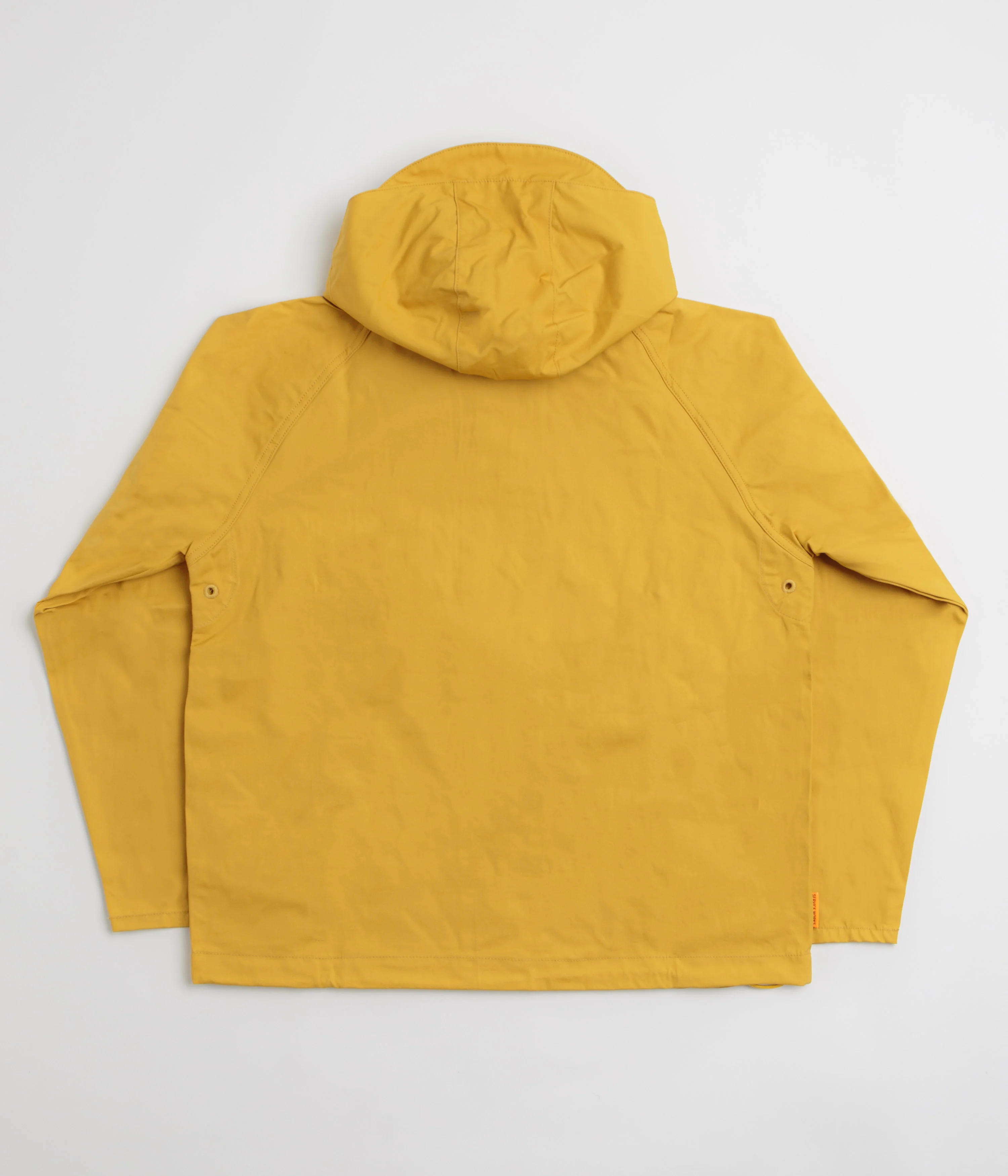 Service Works Waxed Cotton Allotment Parka - Ochre - Image 3