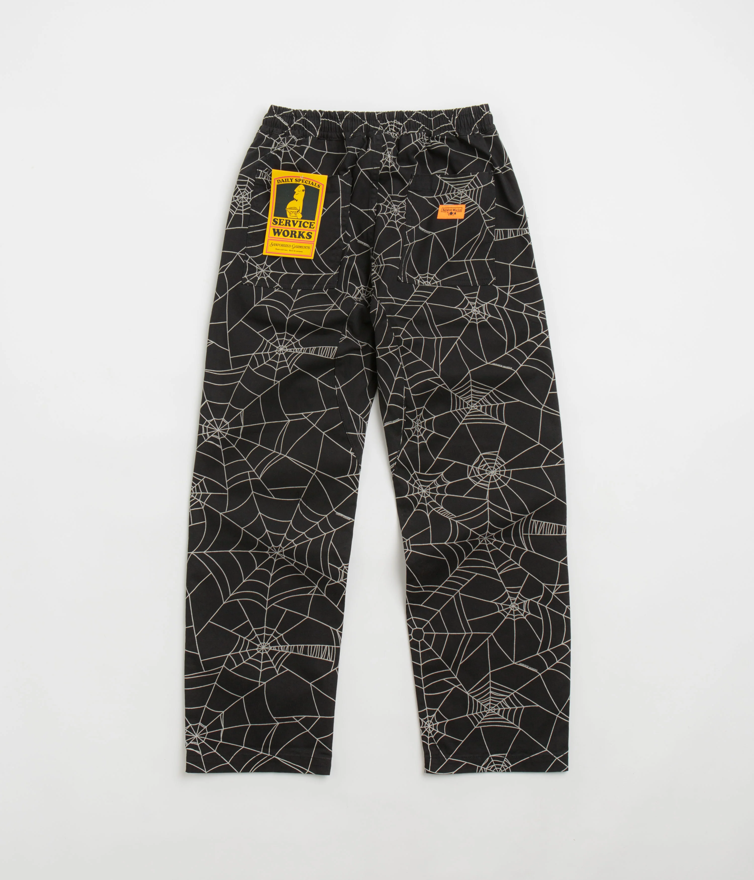 Service Works Web Chef Pants - Black - Image 3