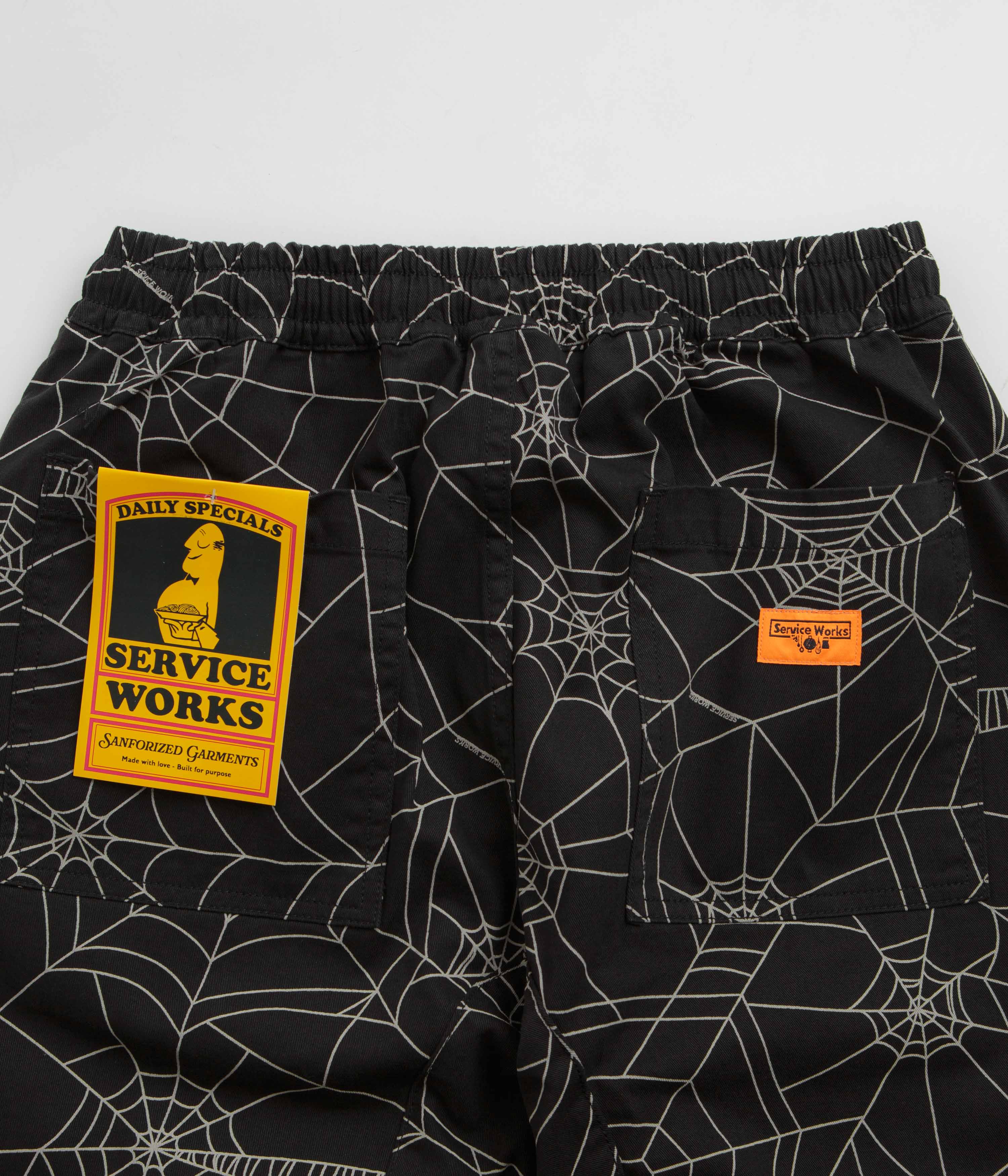 Service Works Web Chef Pants - Black - Image 5