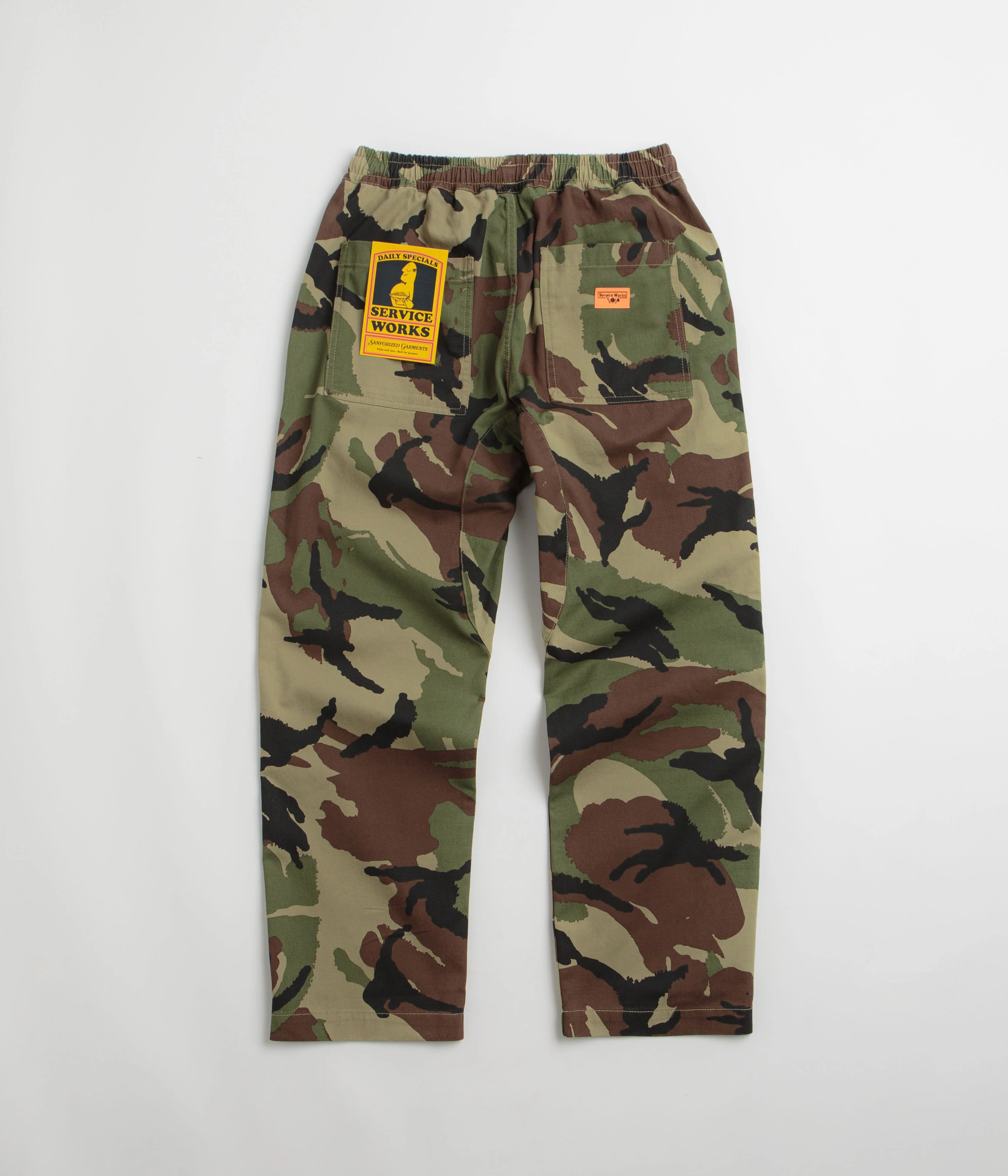Service Works Woodland Chef Pants - Woodland - Image 3