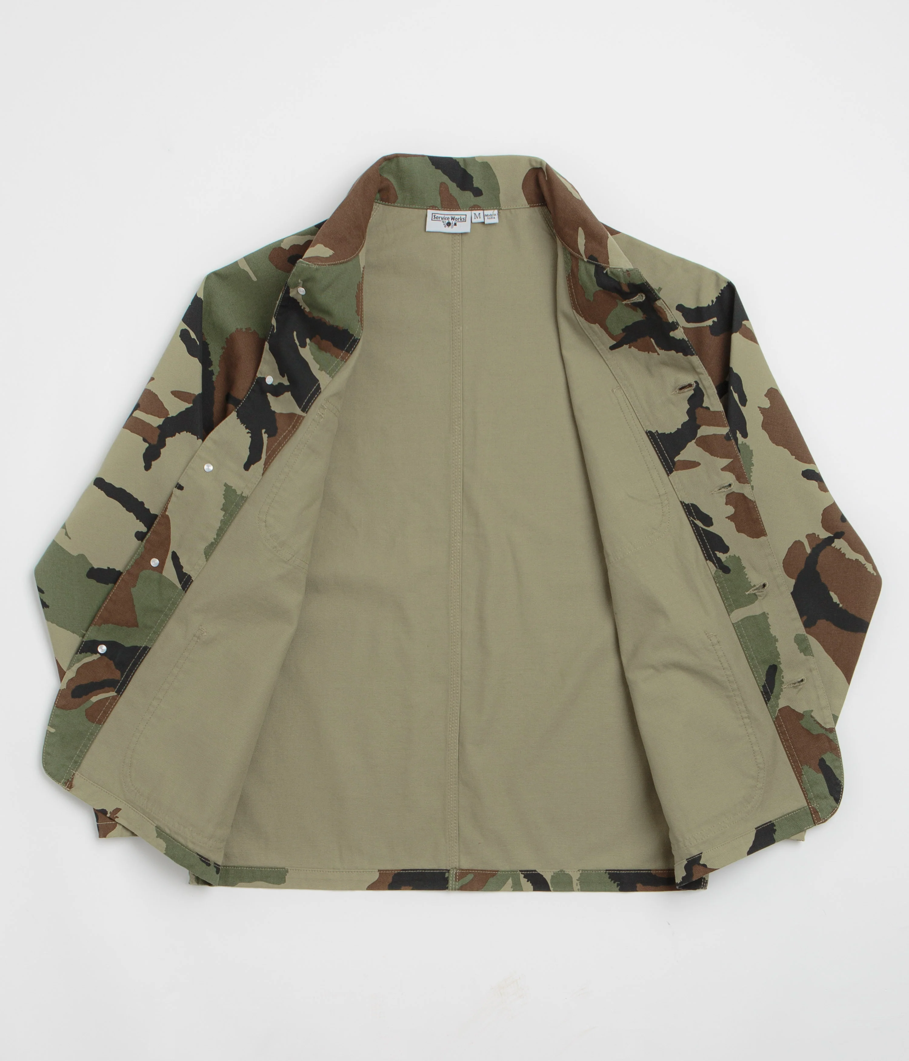 Service Works Woodland Coverall 2.0 Jacket - Woodland - Image 2