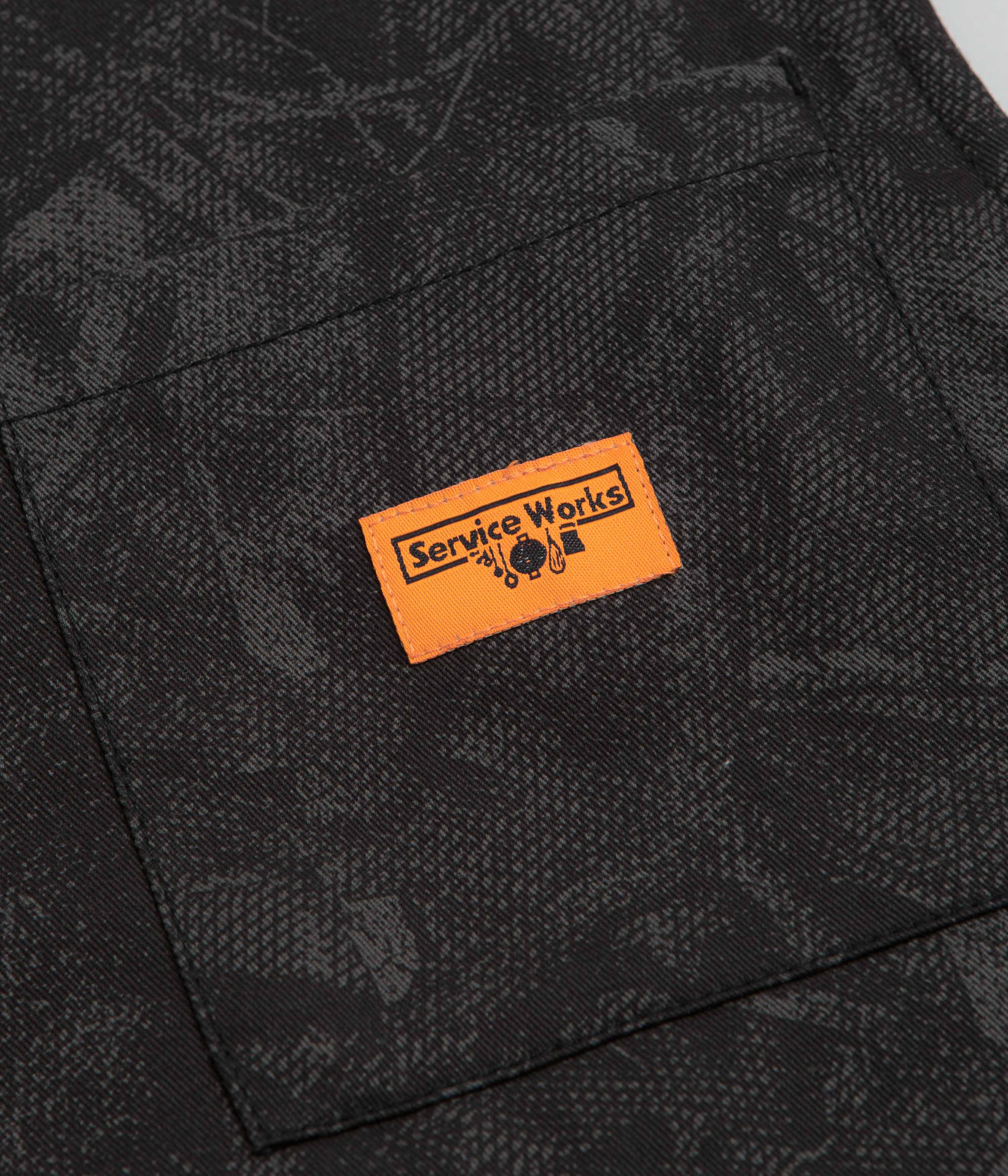 Service Works Xerox Camo Padded Work Vest - Mono - Image 4