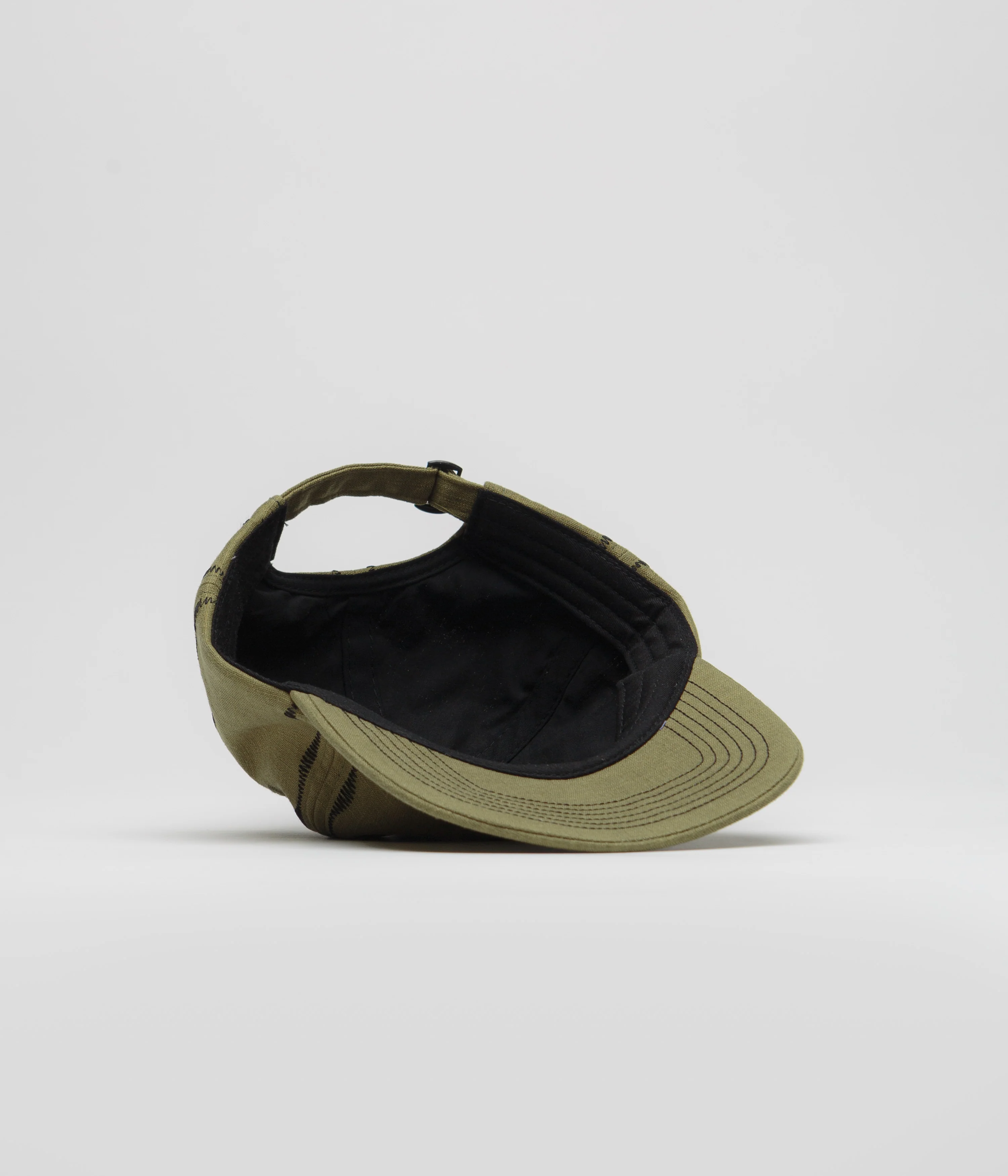 Sexhippies Welders Stitch Cap - Moss / Black - Image 4