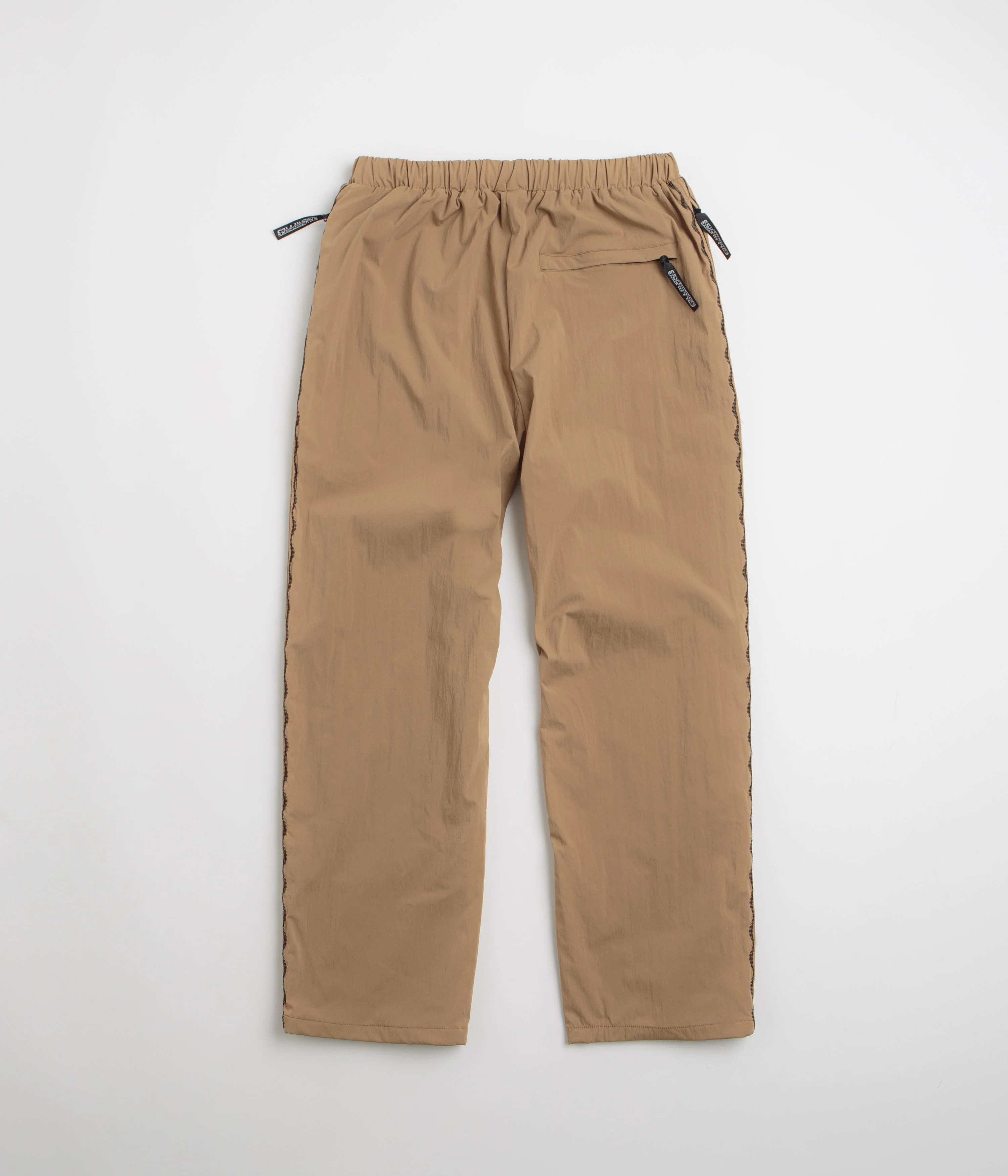 Sexhippies Welders Stitch Easy Pants - Light Brown / Black - Image 3