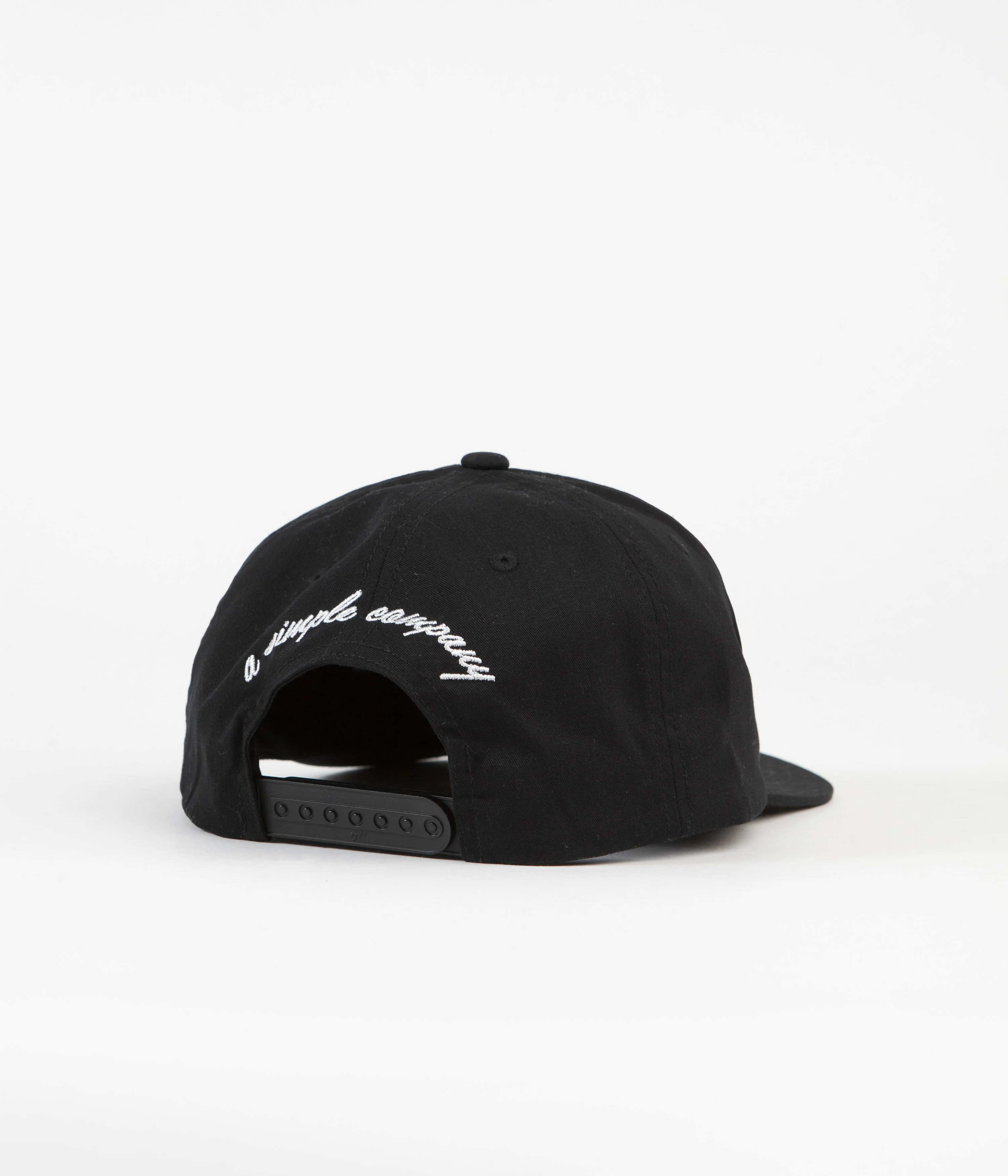 Simple Logo Unstructured Cap - Black - Image 3