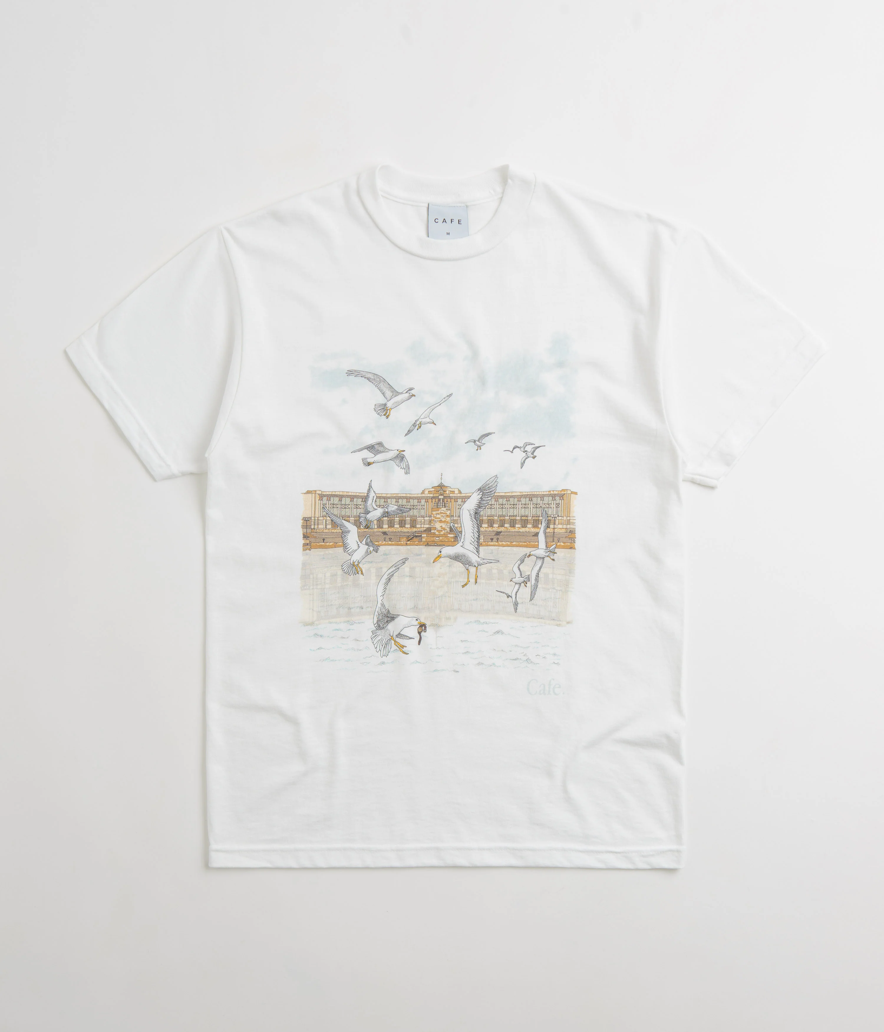 Skateboard Cafe Lloyds T-Shirt - White