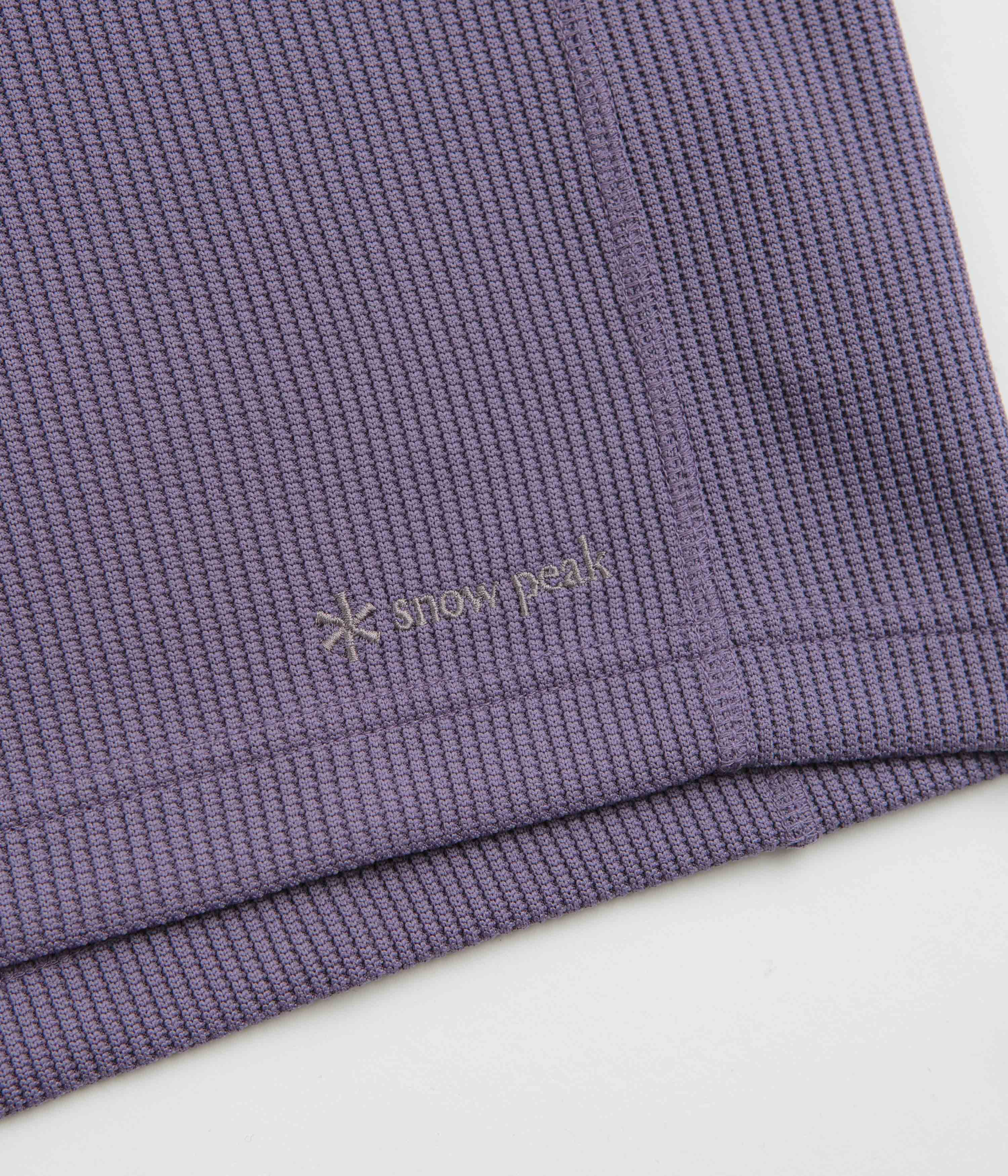 Snow Peak Dry Thermal T-Shirt - Light Purple - Image 2