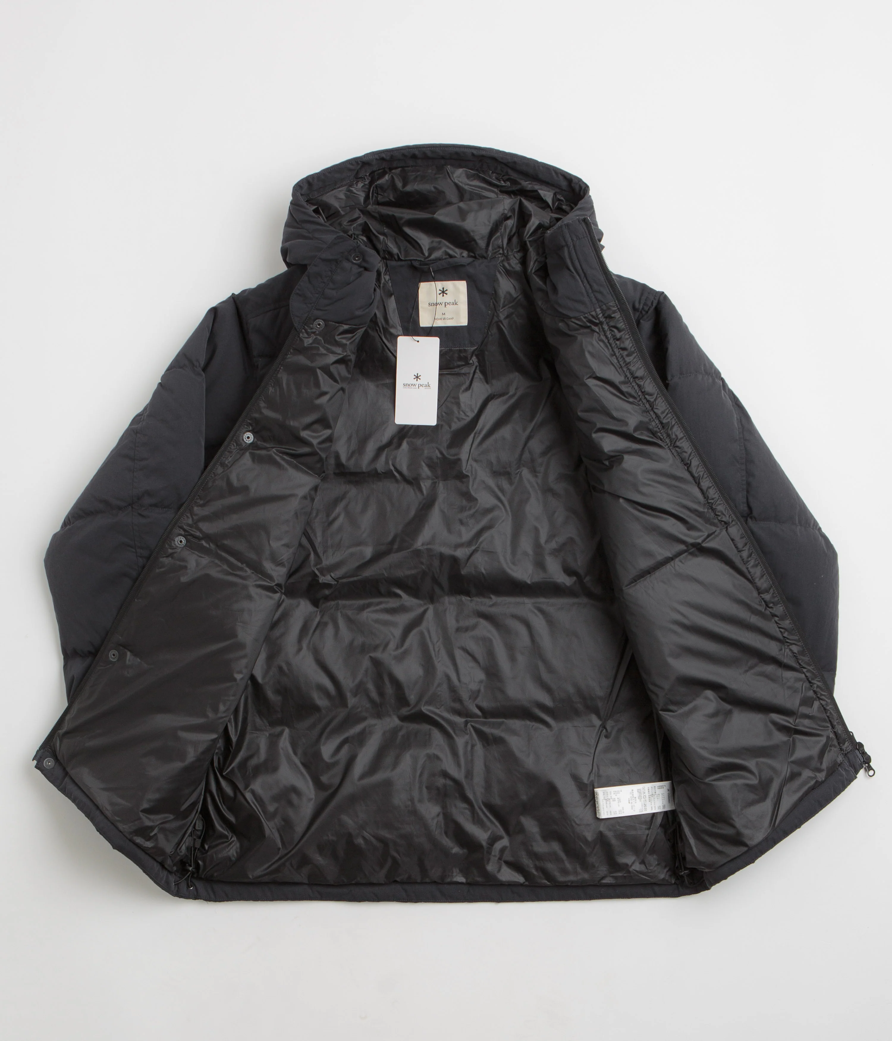 Snow Peak Everyday Down Jacket - Black - Image 2